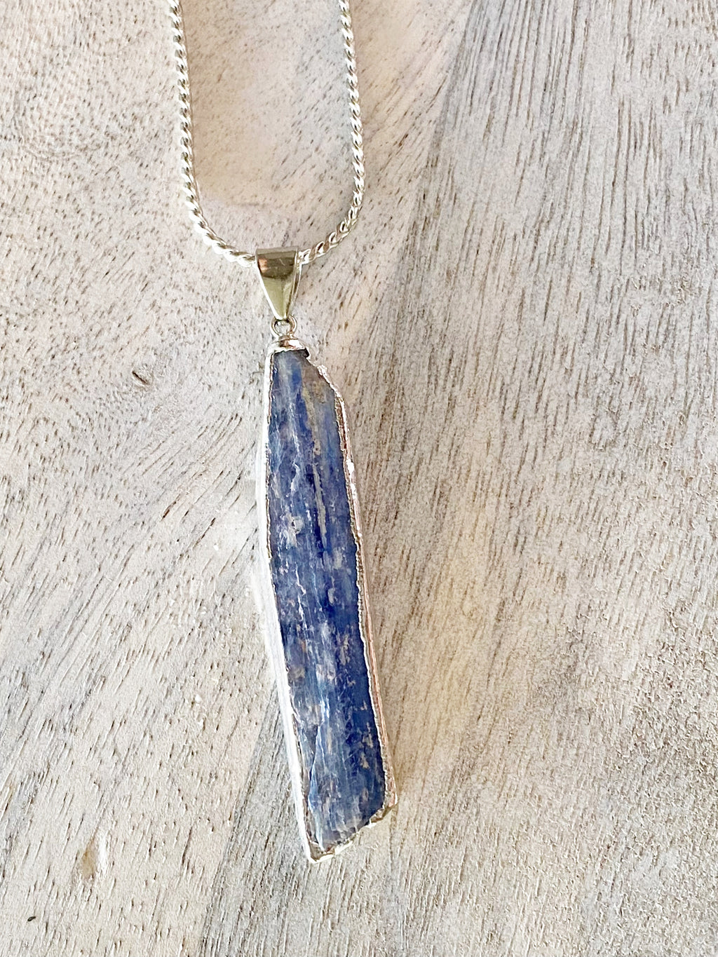 Wondering Why Kyanite Necklace