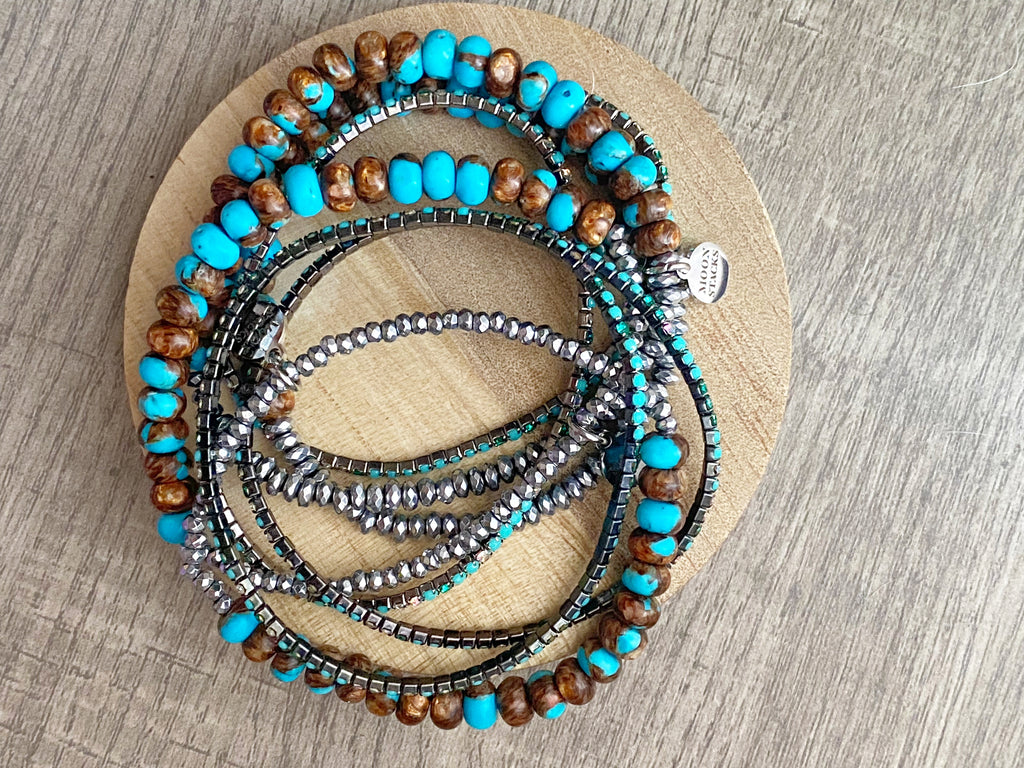 Foreseen Stack-Turquoise