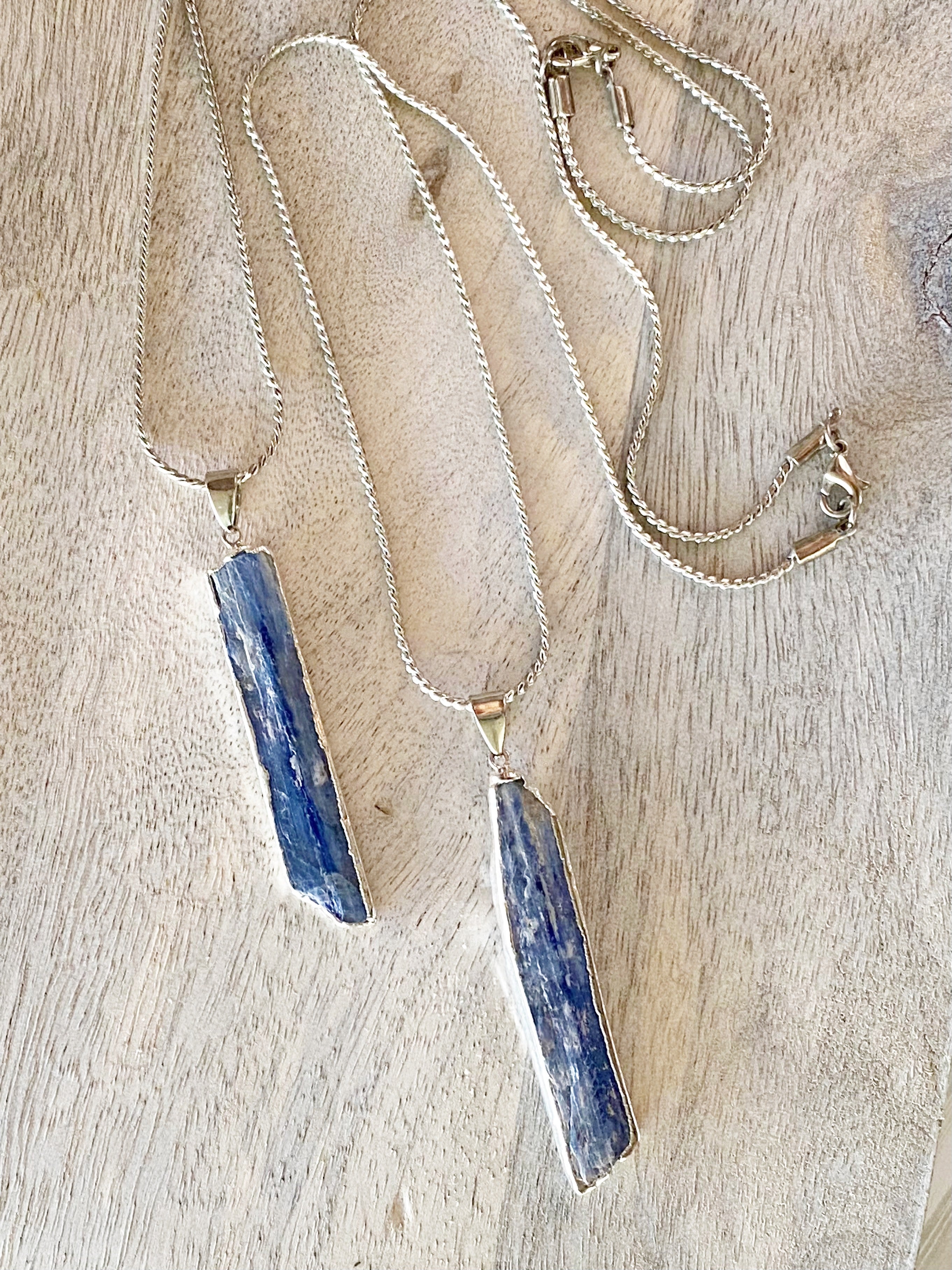 Wondering Why Kyanite Necklace