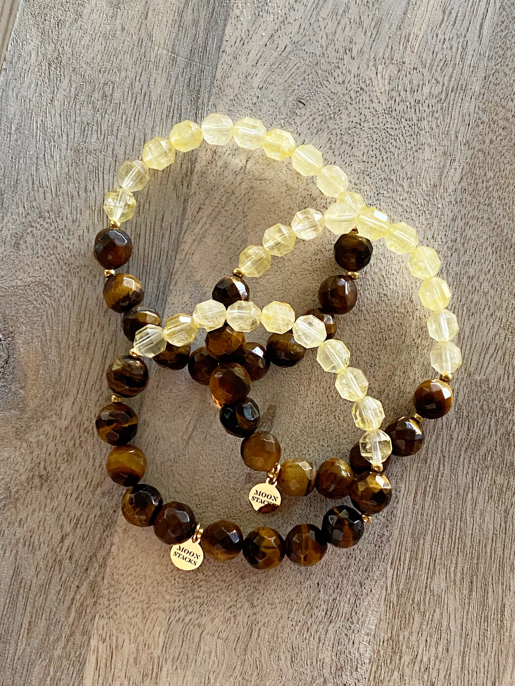 Whiskey Sunset Single Beaded Bracelet