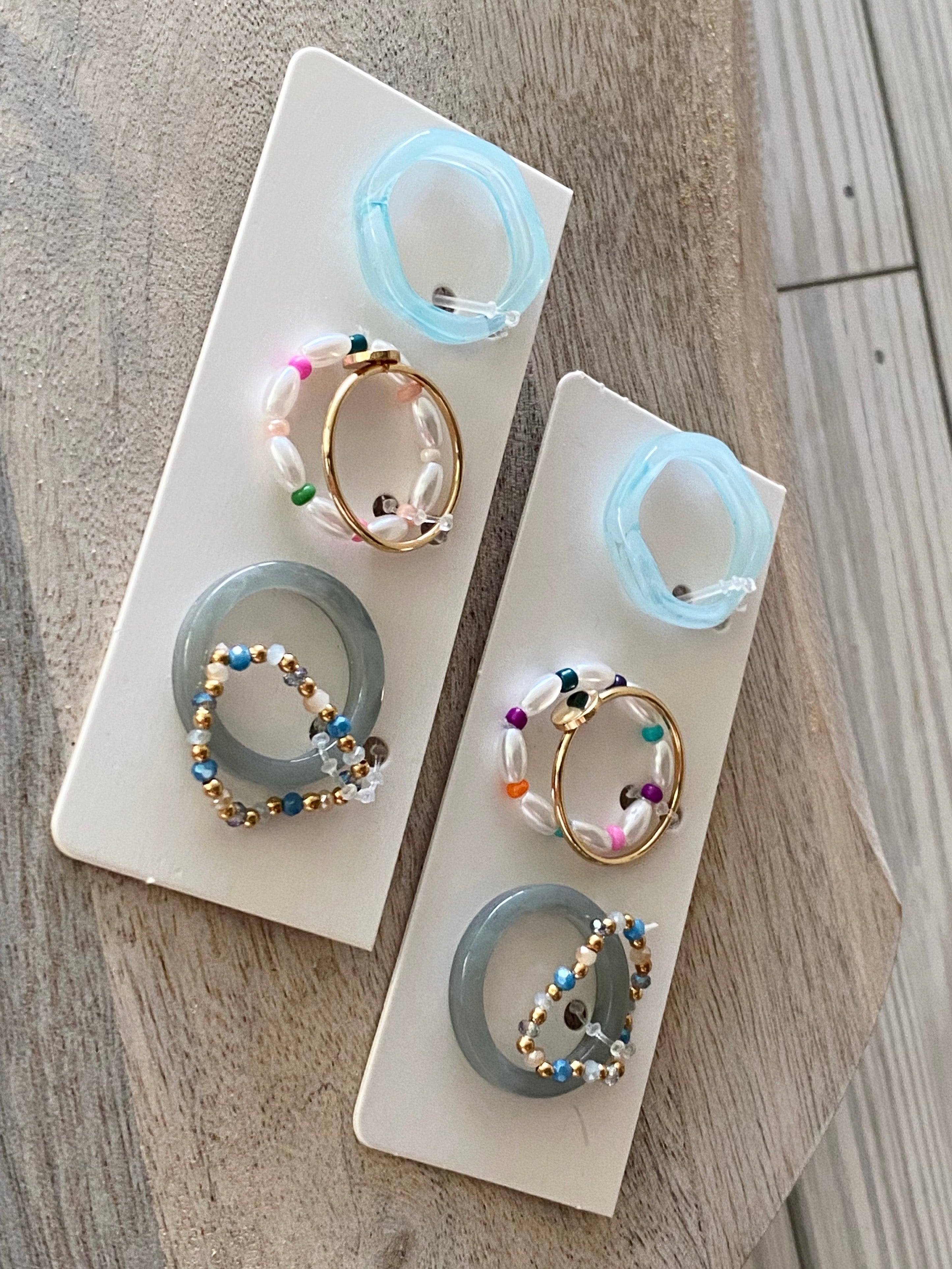 Blues Stack Of Rings