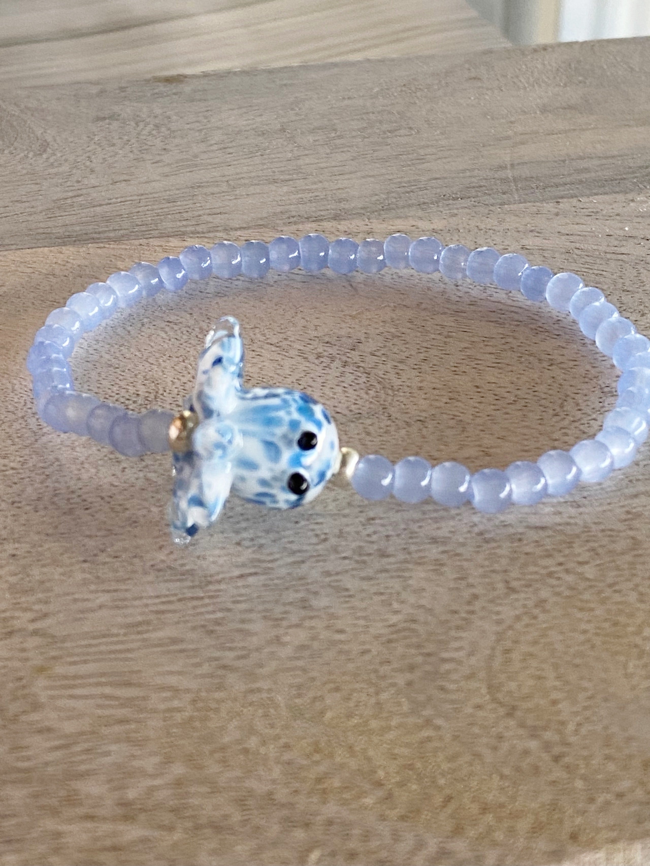 Octopus Single Beaded Bracelet