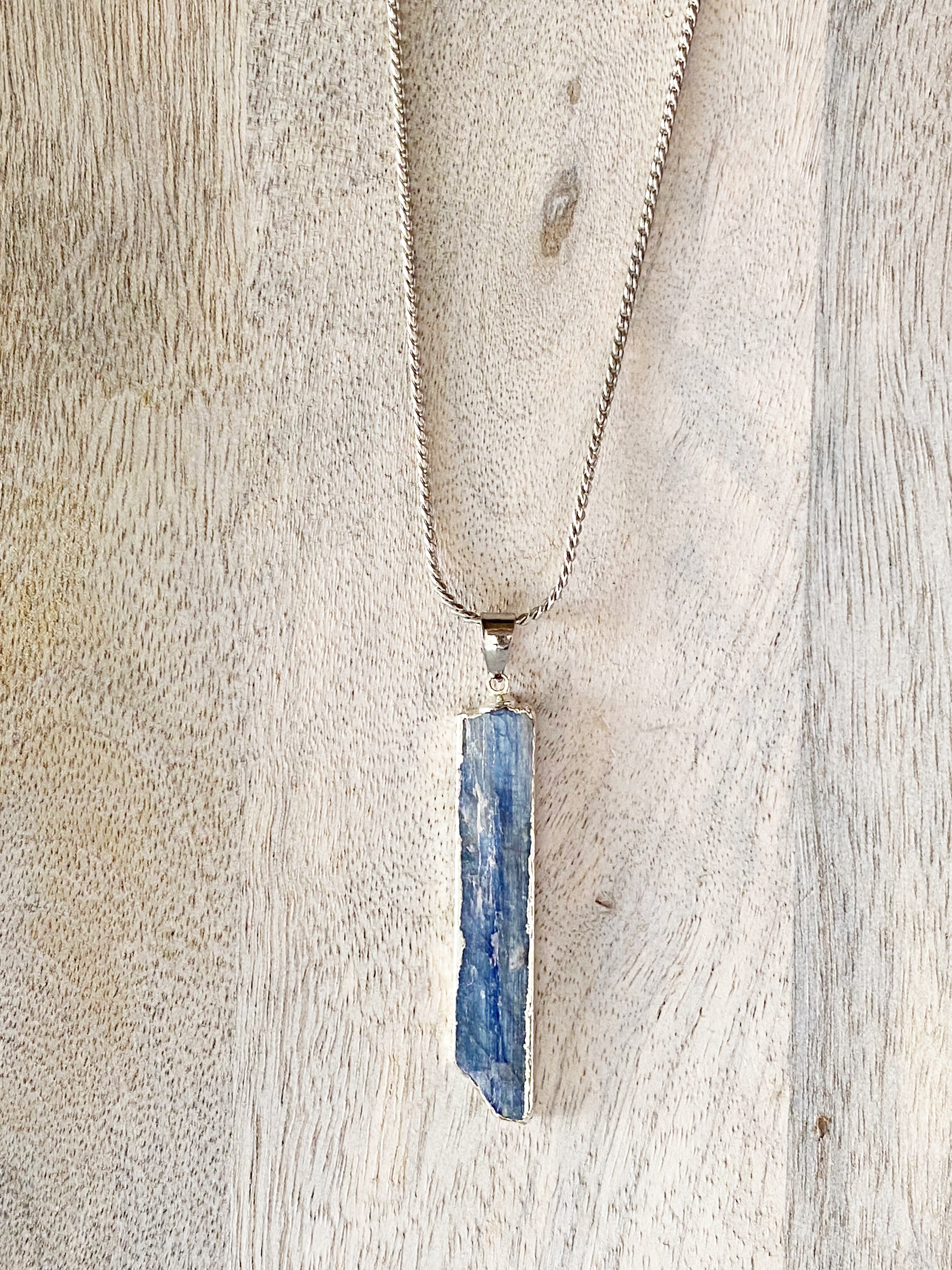 Wondering Why Kyanite Necklace