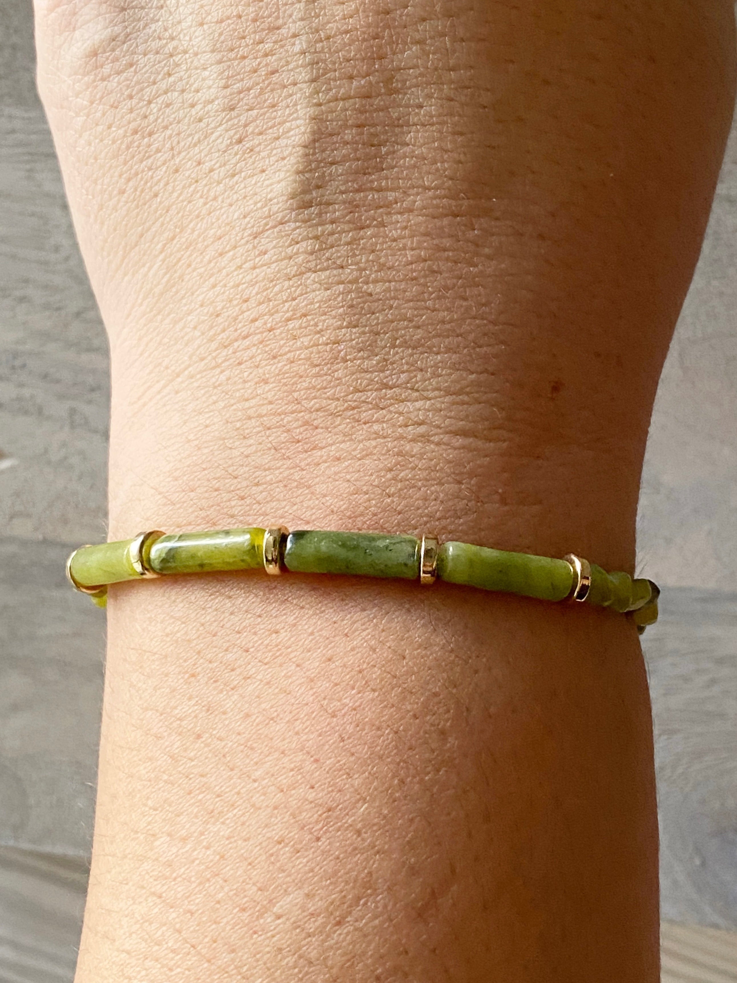 Southern Jade Dainty Bracelet