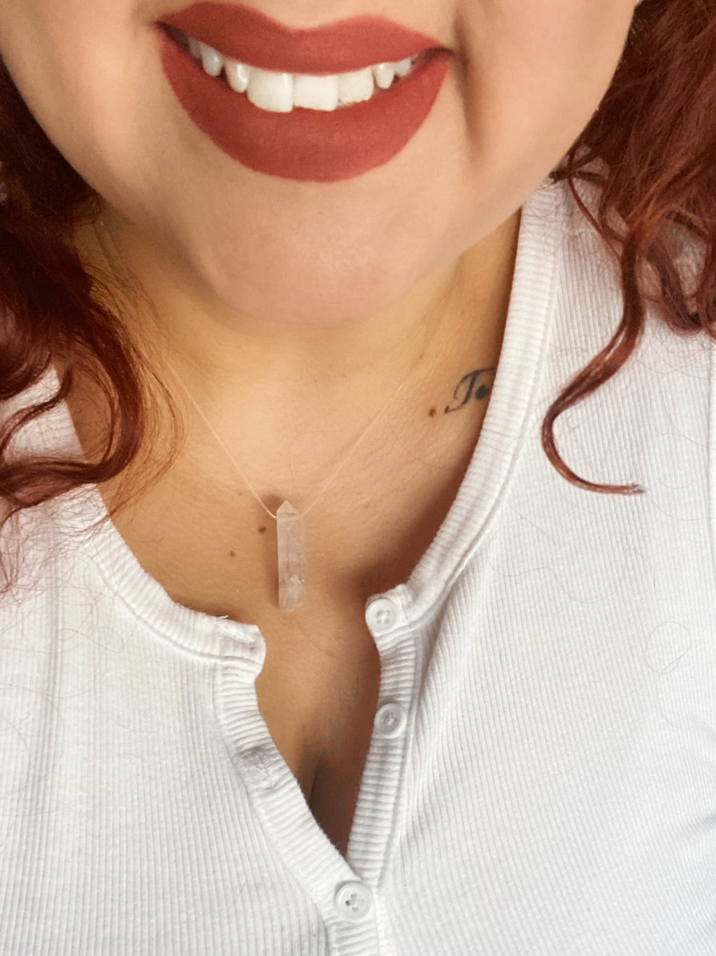 The Gigi Clear Quartz Necklace