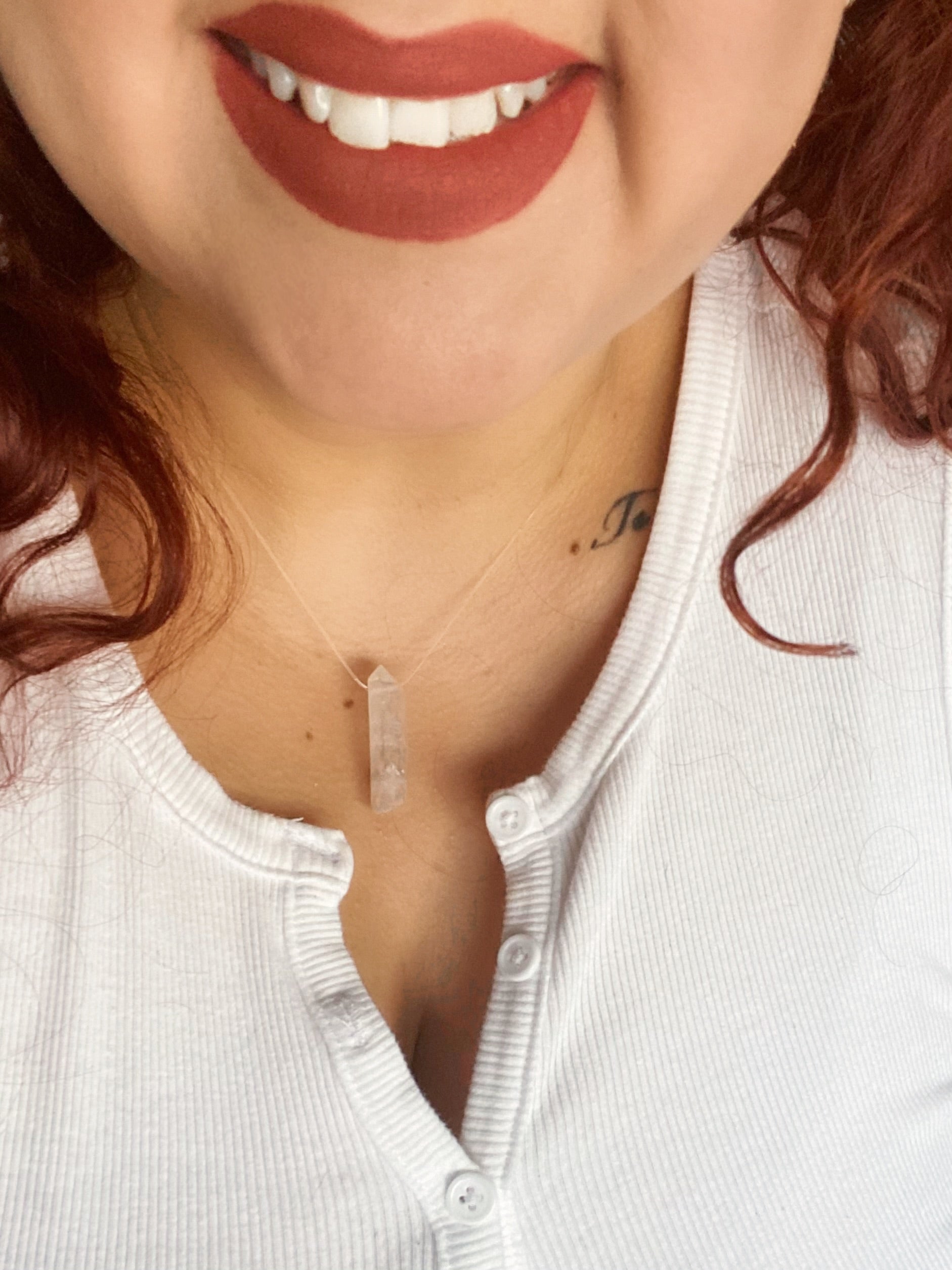 The Gigi Clear Quartz Necklace