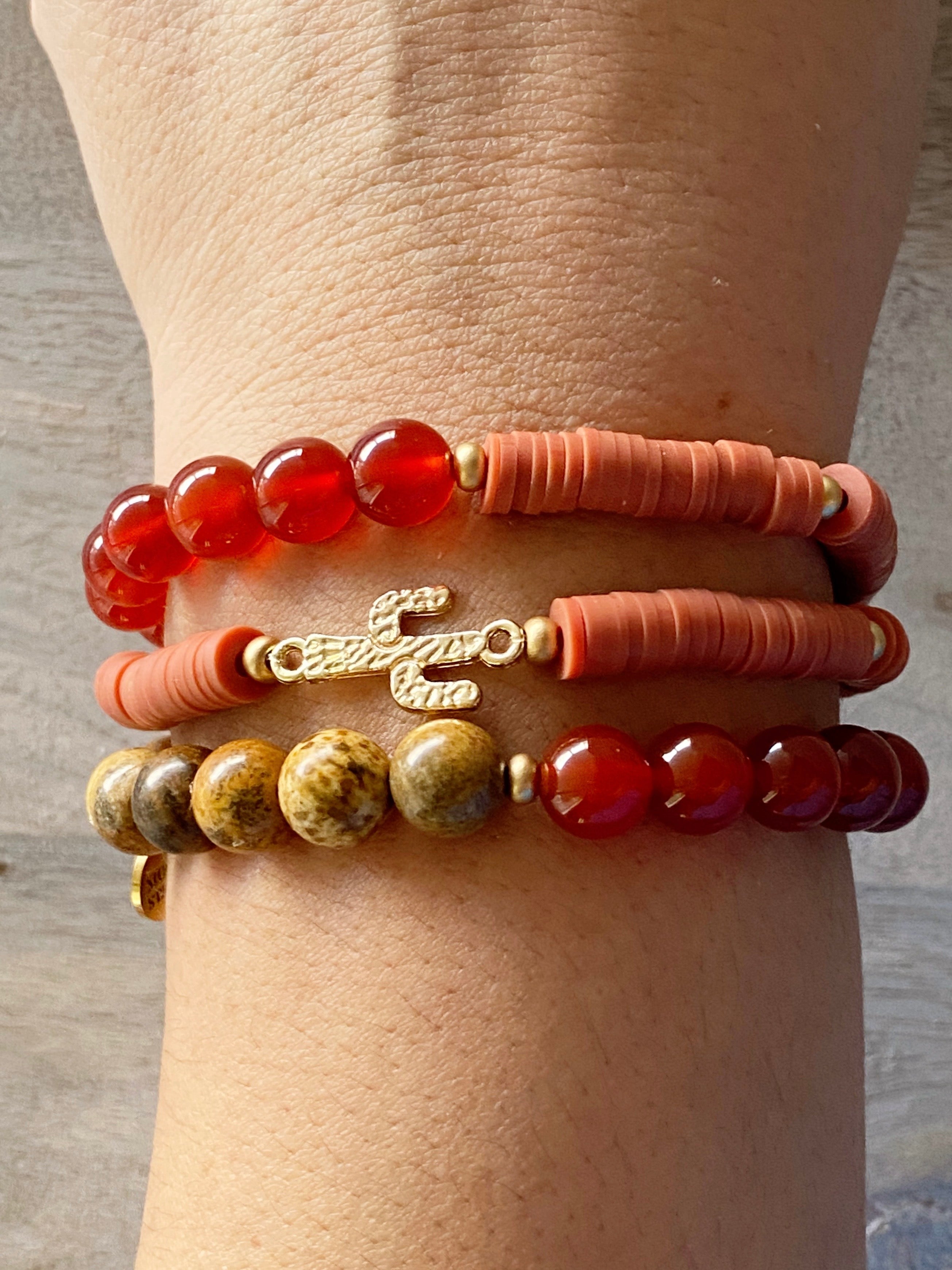 Desert Fall Bracelet Stack