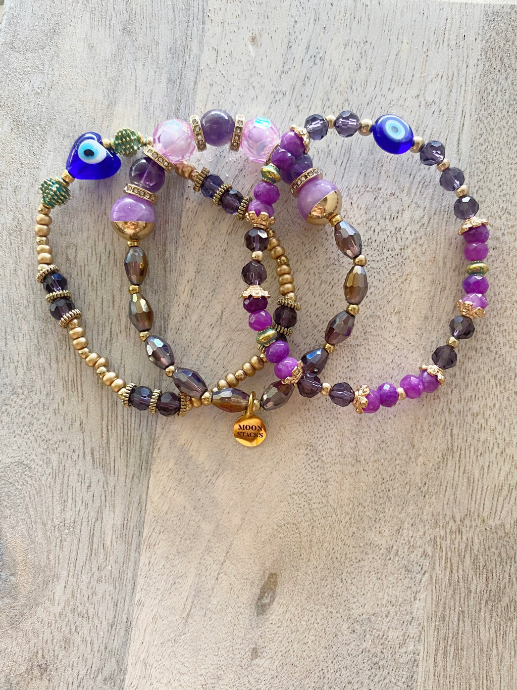 Protection Evil Eye Bracelet Stack