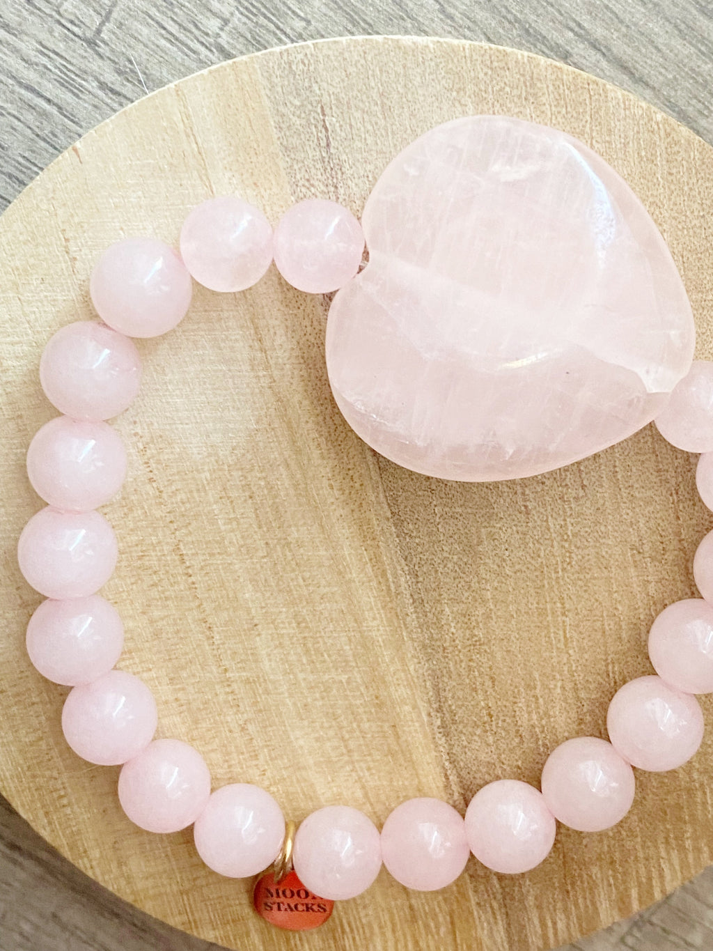 Rose Quartz Single Bracelet