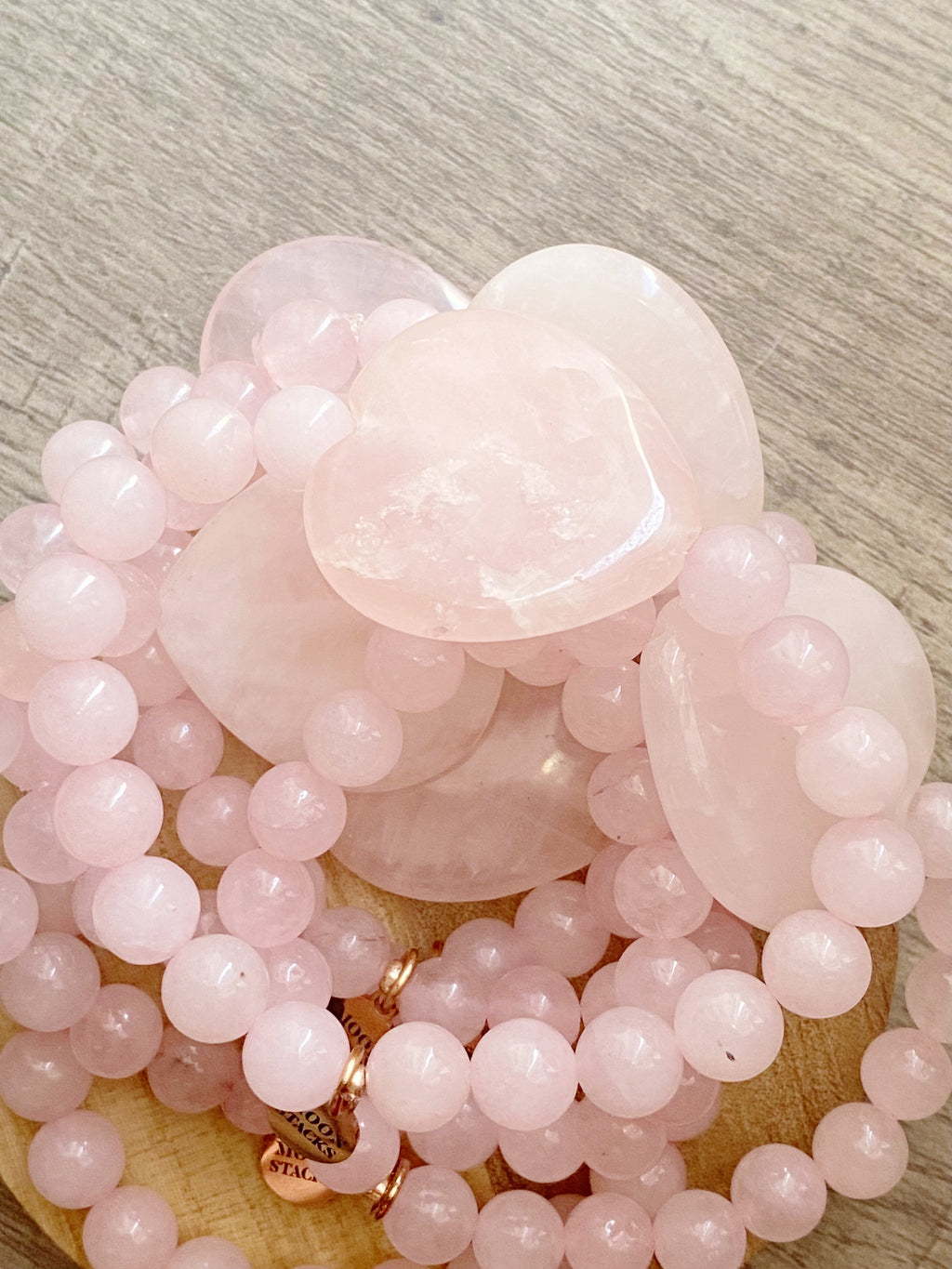 Rose Quartz Single Bracelet