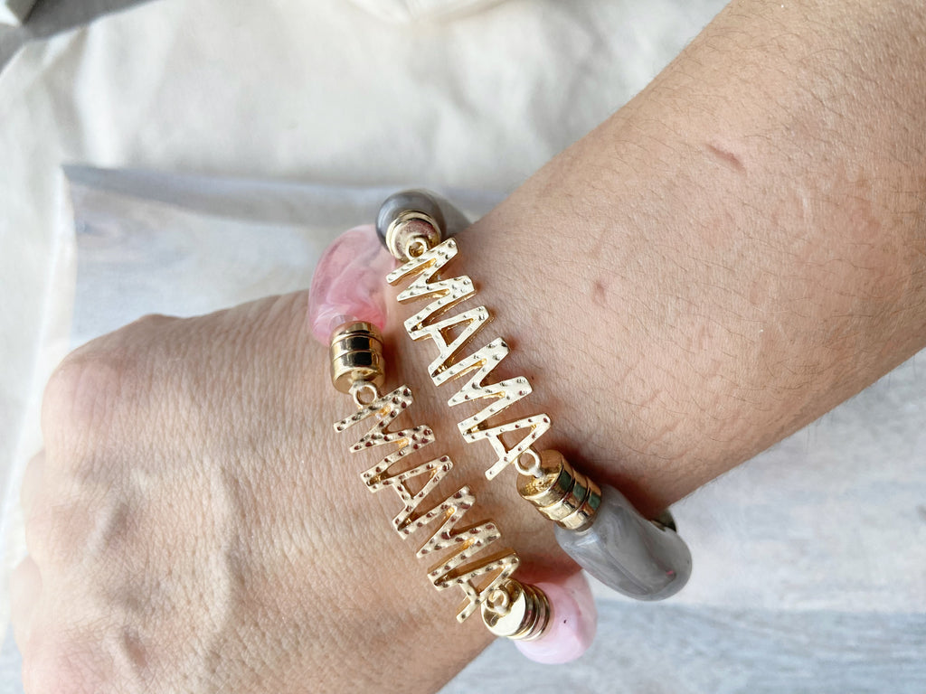 Mama Bracelet Gray