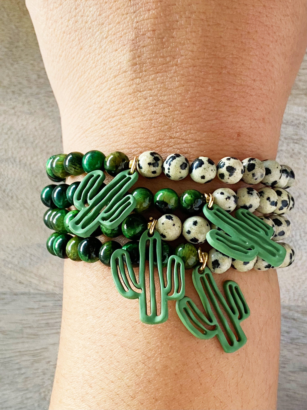 Desert Gem Single Beaded Bracelet