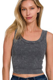 Basic Ribbed Bralette Black