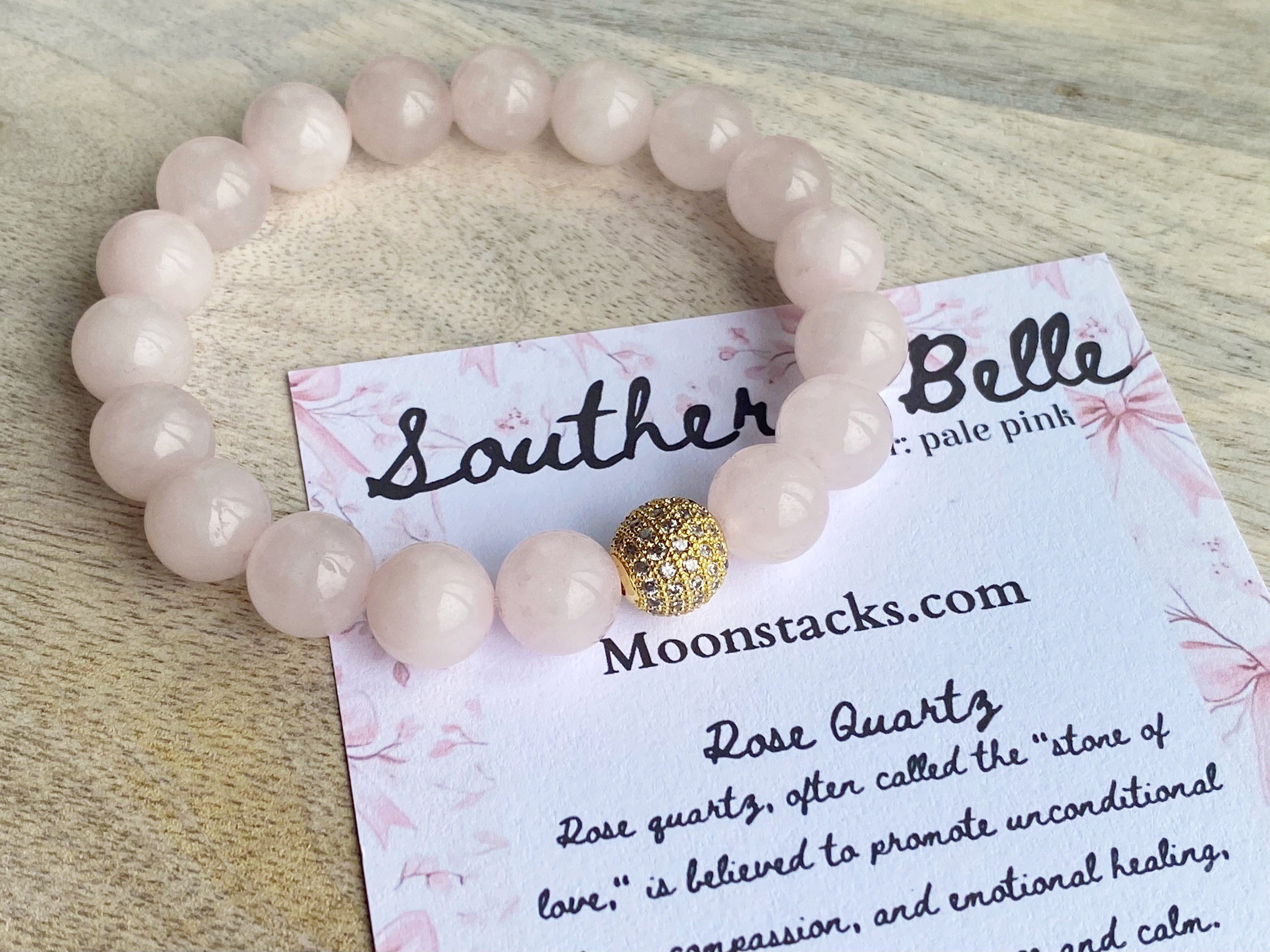 Pale Pink Southern Belle Bracelet