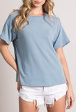 Megan Basic Crew Neck Top