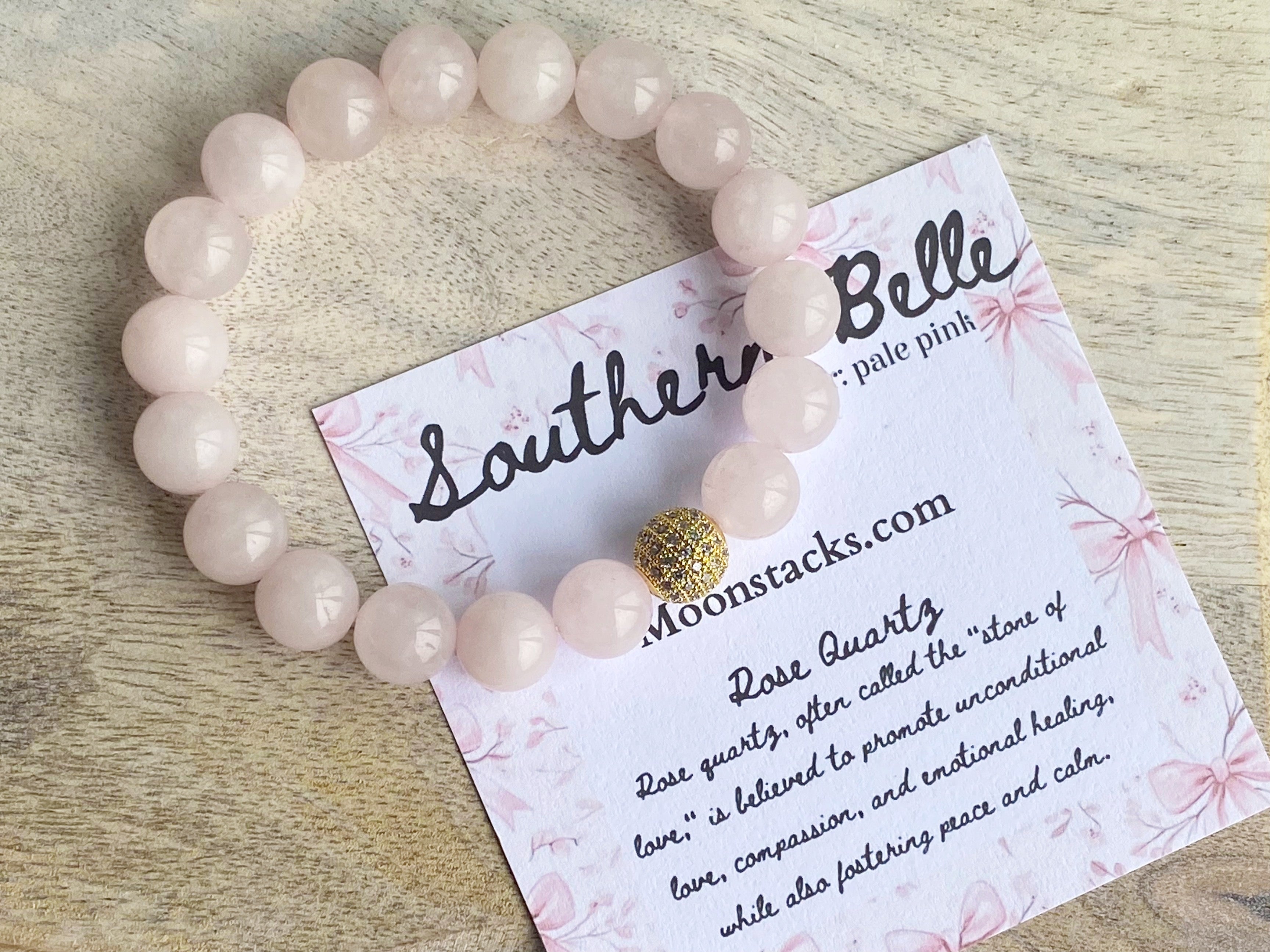 Pale Pink Southern Belle Bracelet