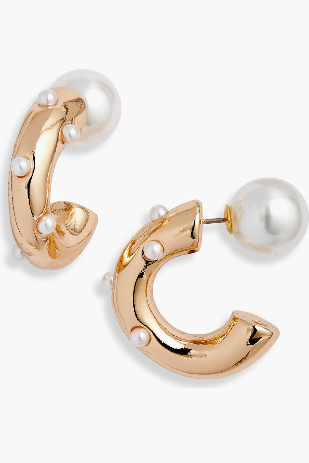 Averly Earrings-Gold Tone