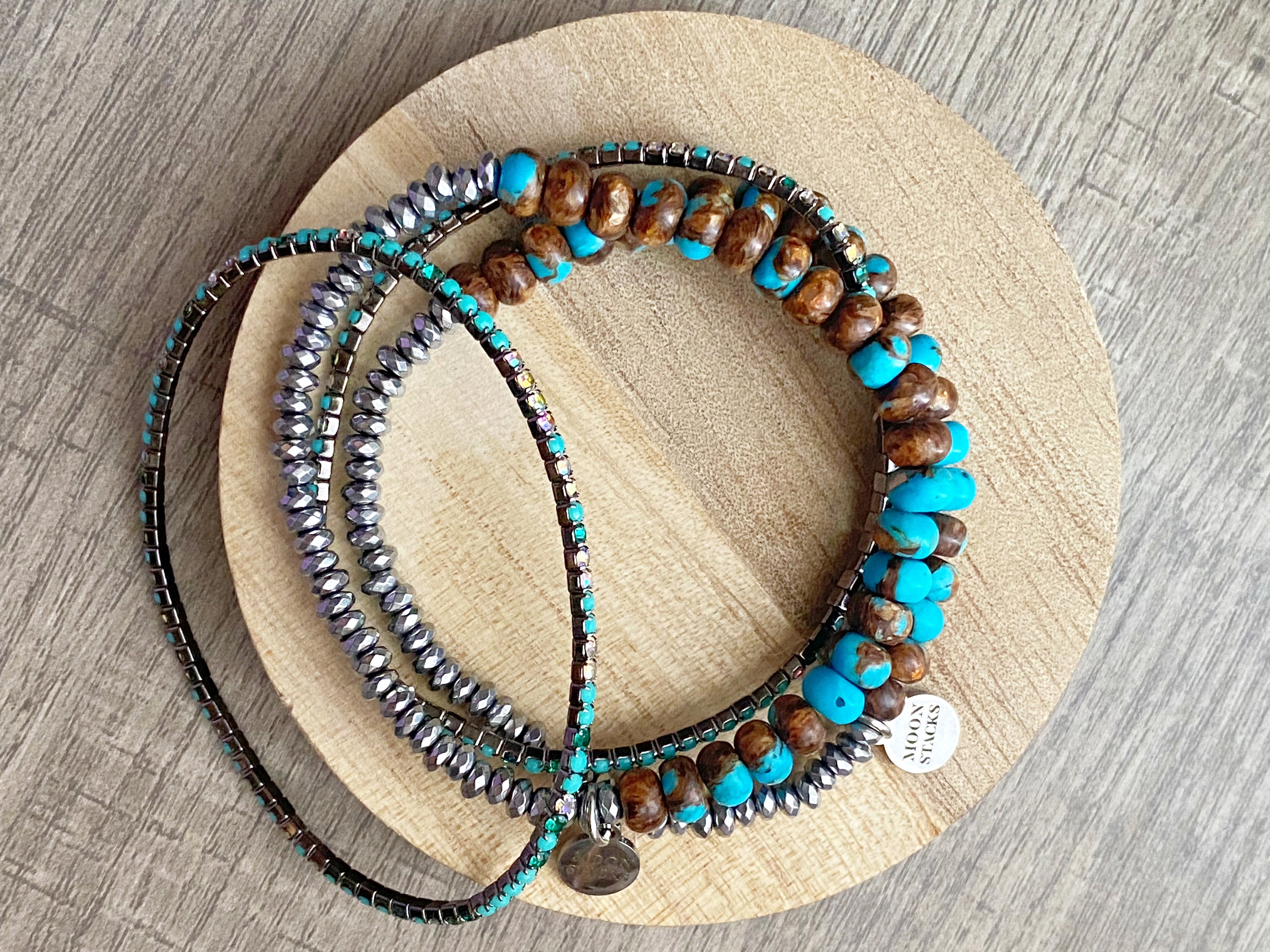 Foreseen Stack-Turquoise