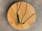 Mars Malachite Necklace
