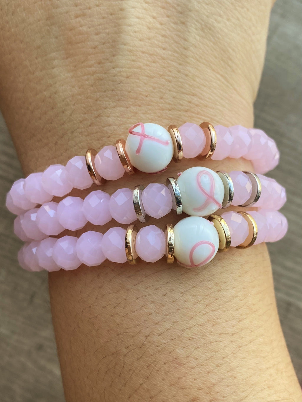 Breast Cancer Awareness Bracelet