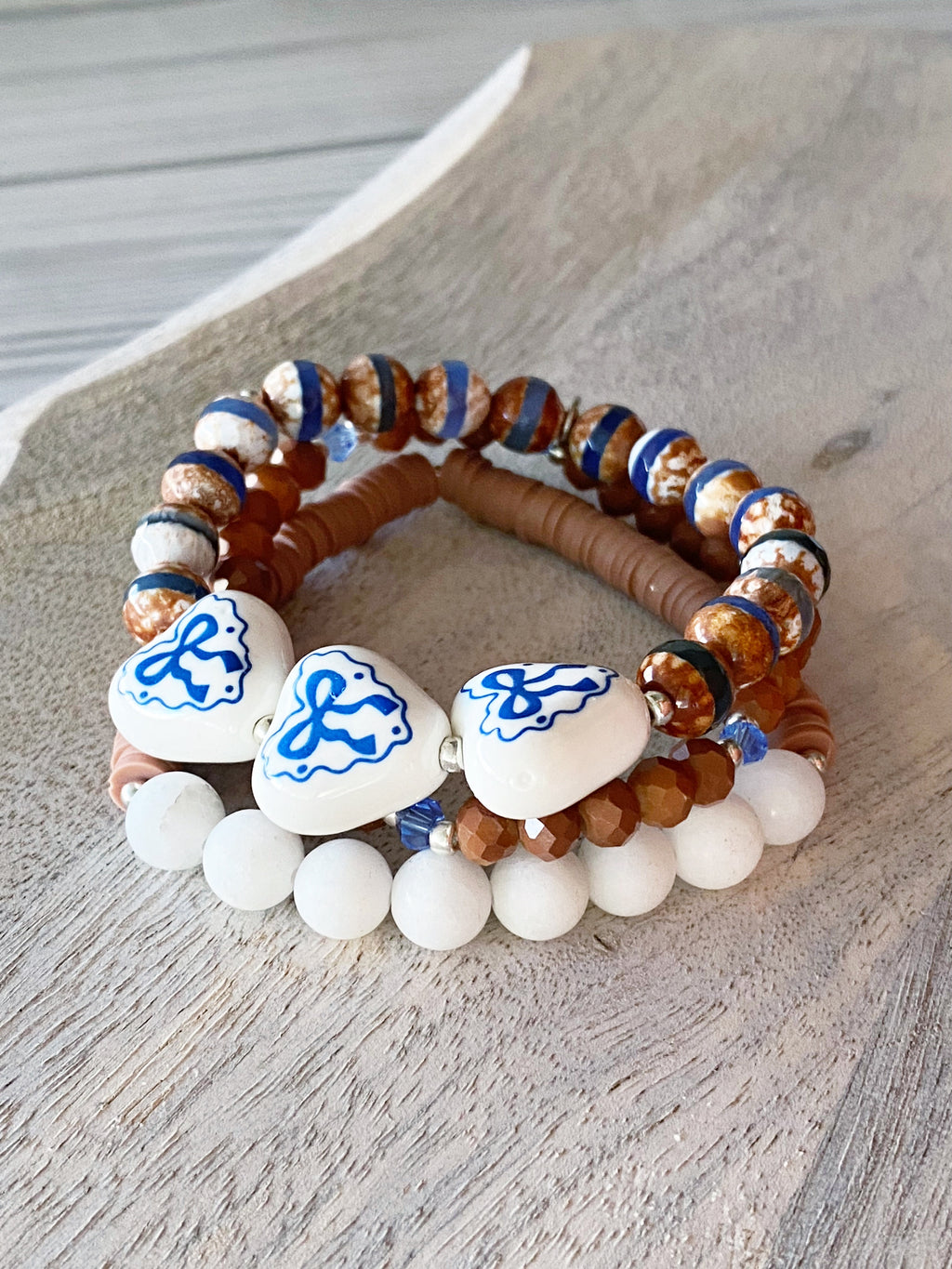 Denim Dreams Bracelet Stack