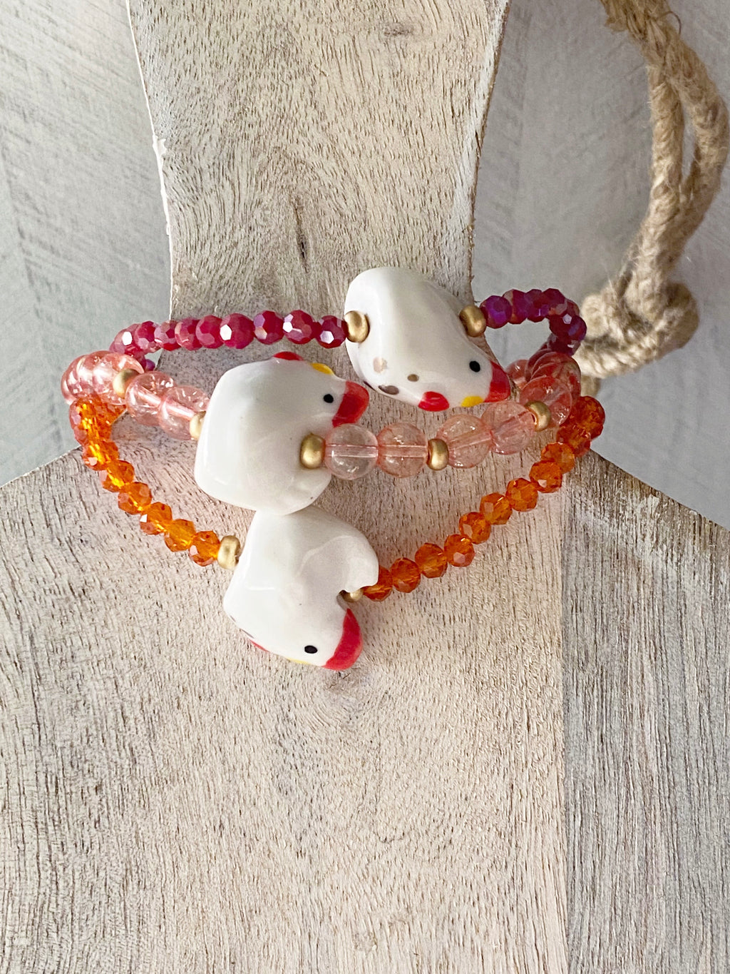 Las Gallinas Bracelet Stack