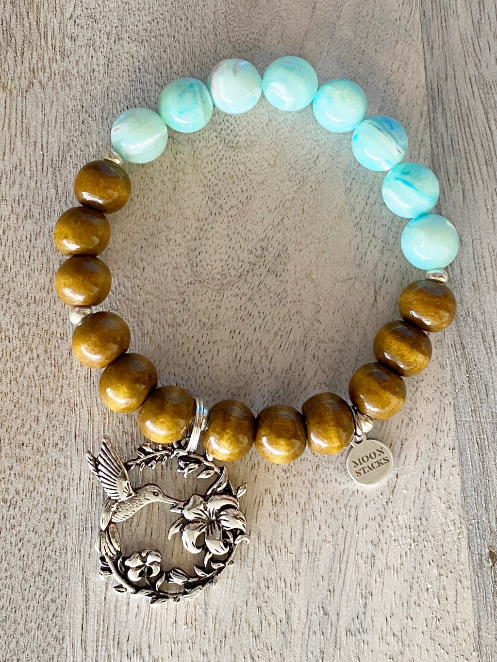 Hummingbird Dreams Single Beaded Bracelet