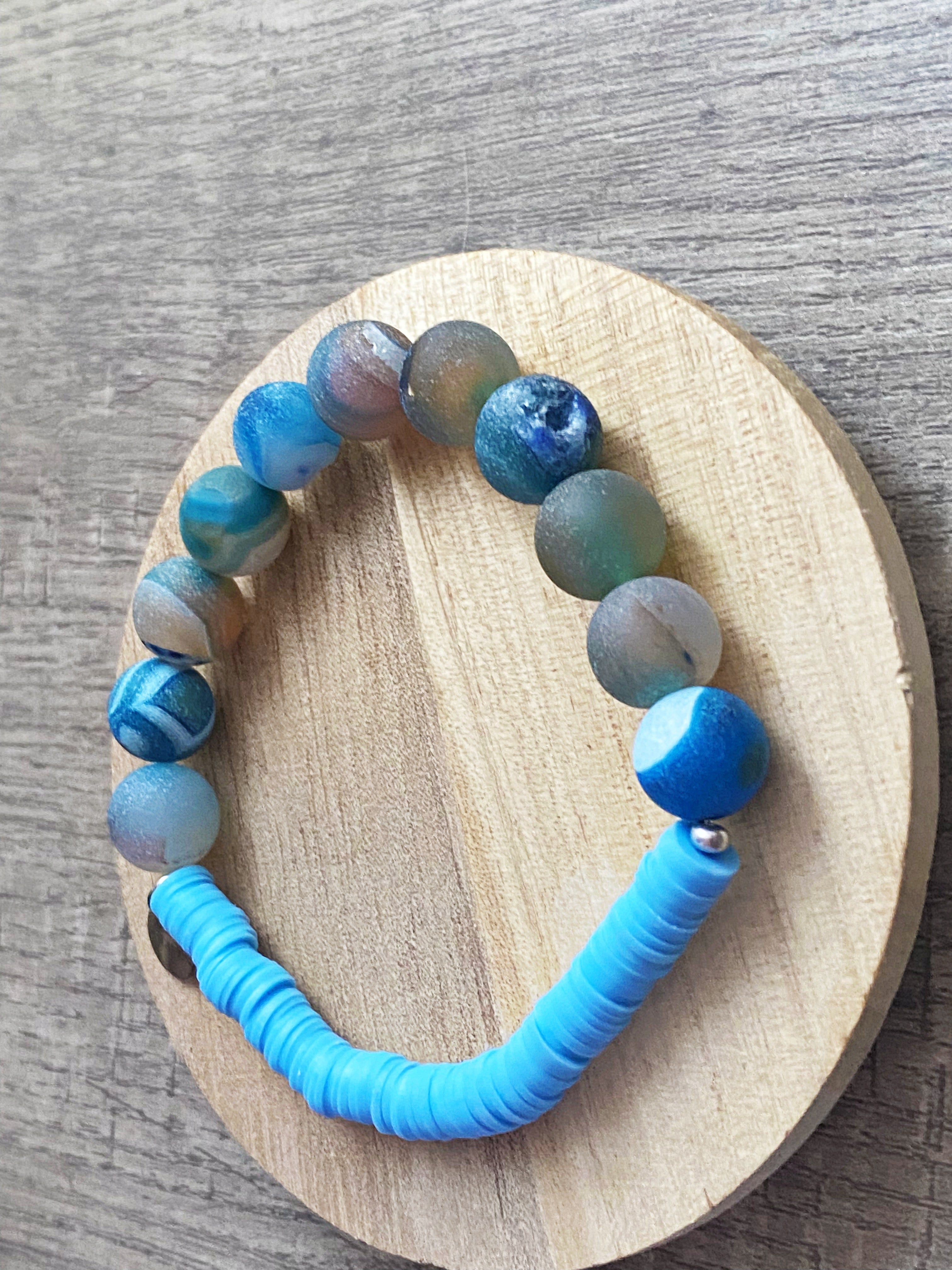 May Skies Single Beaded Bracelet