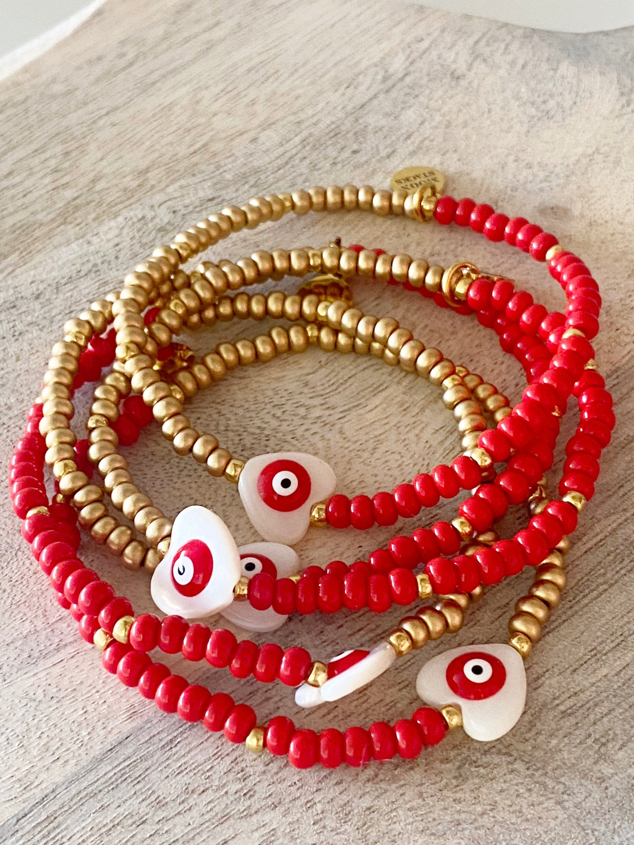 Dainty Evil Eye Protection Bracelet