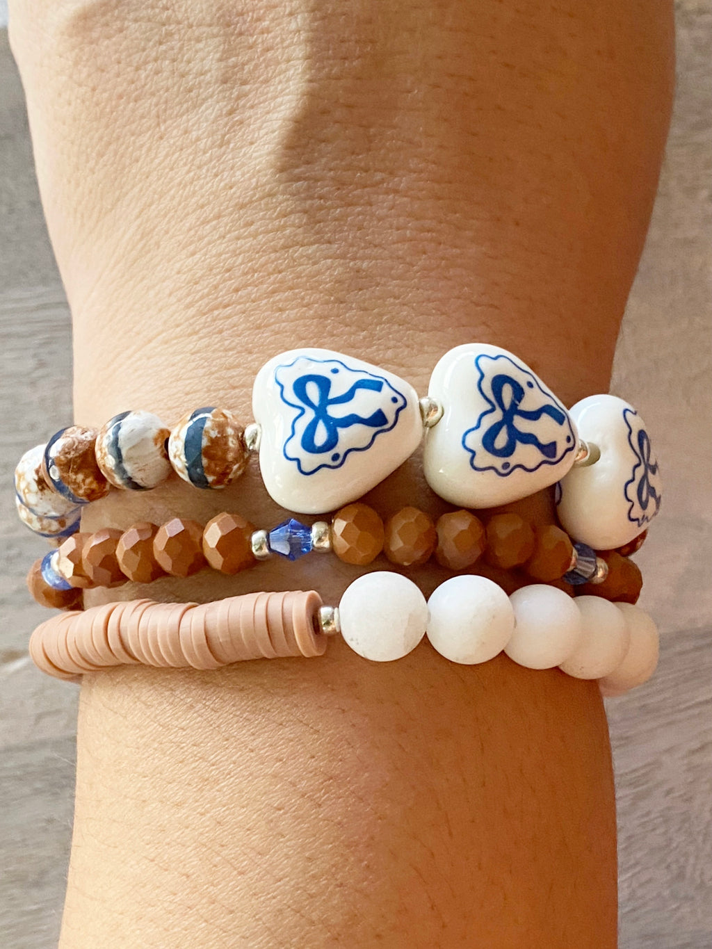 Denim Dreams Bracelet Stack