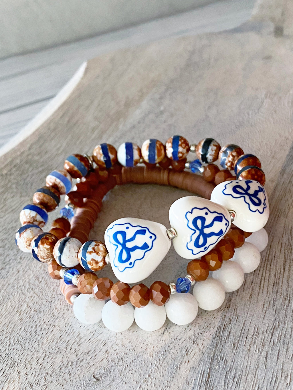 Denim Dreams Bracelet Stack