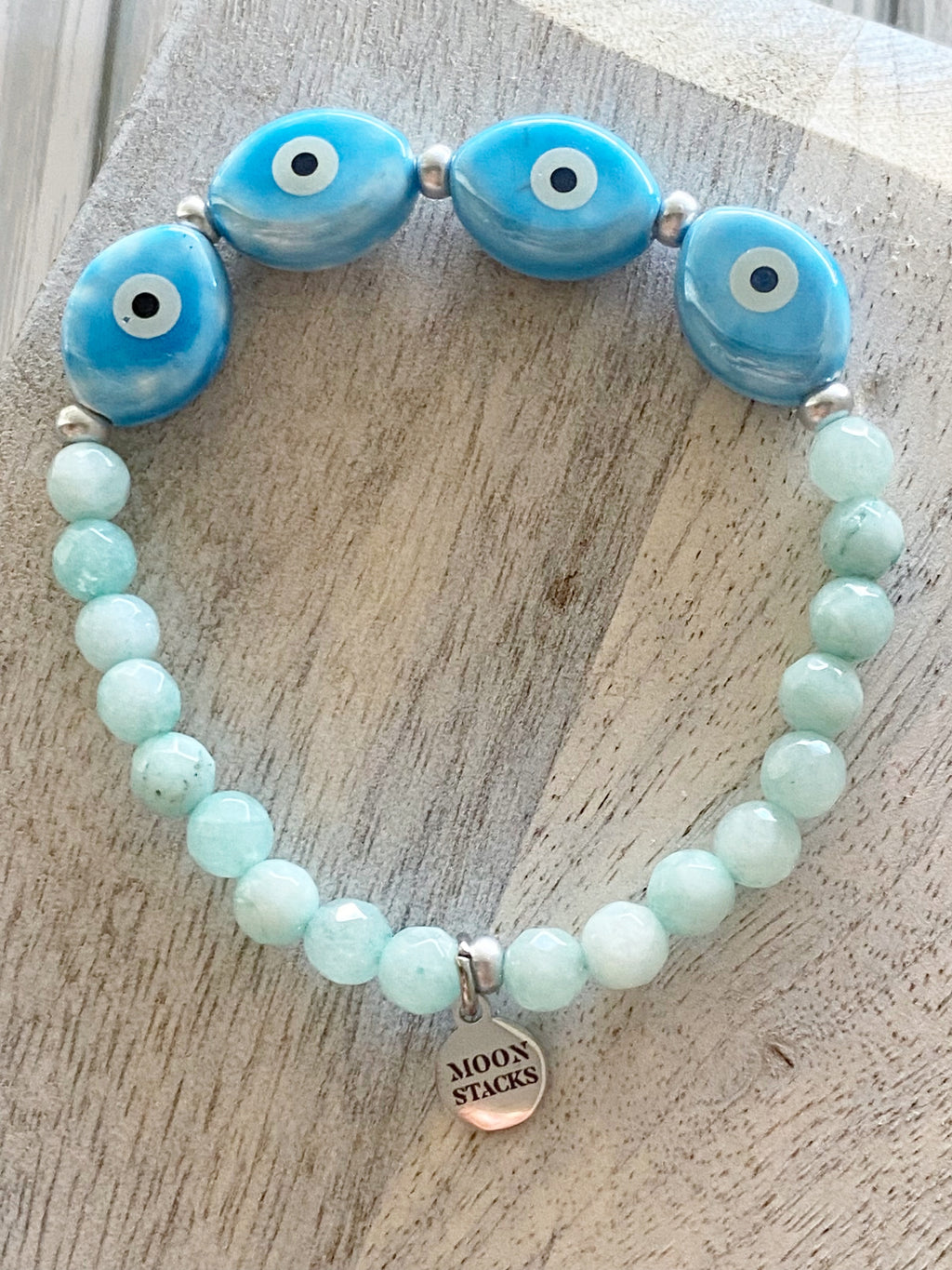 Anika Evil Eye Single Bracelet