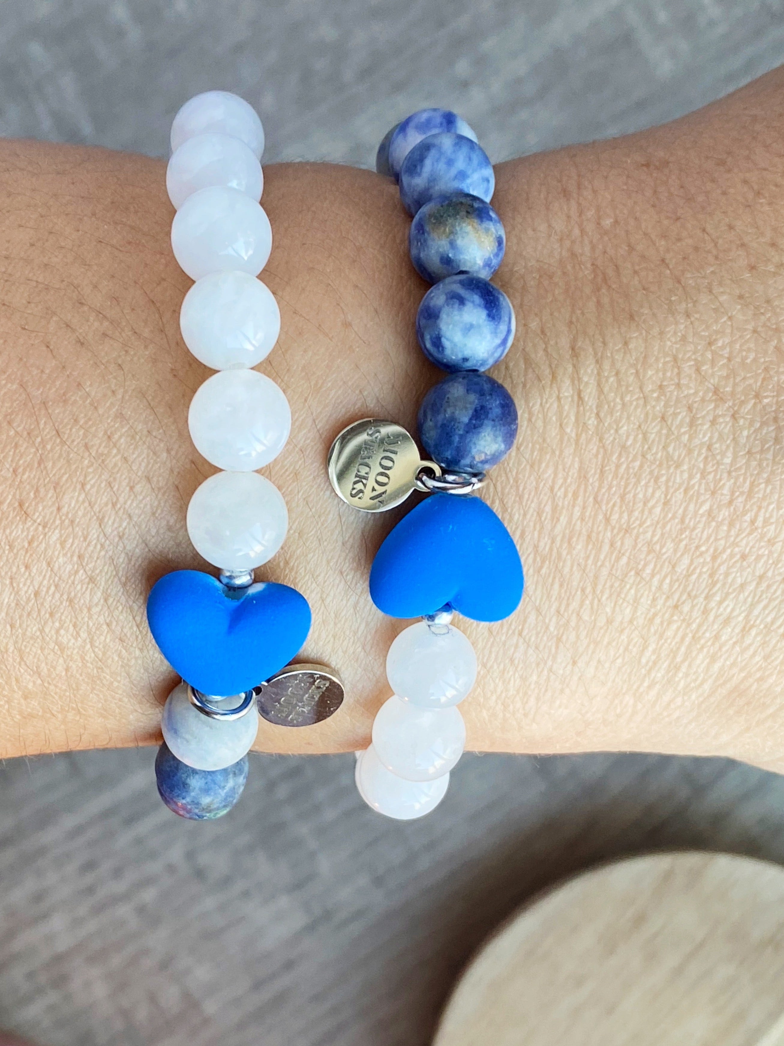 Ryland Clear Quartz And Sodalite Bracelet