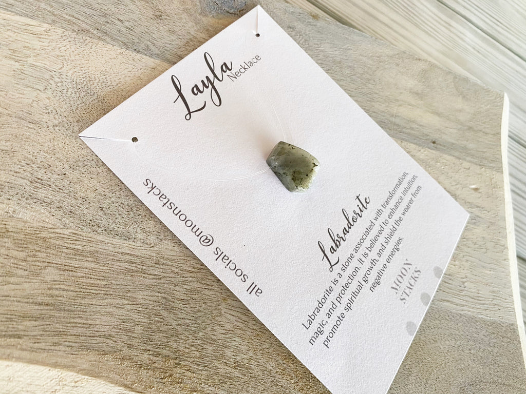 The Layla Necklace (Single Bead)