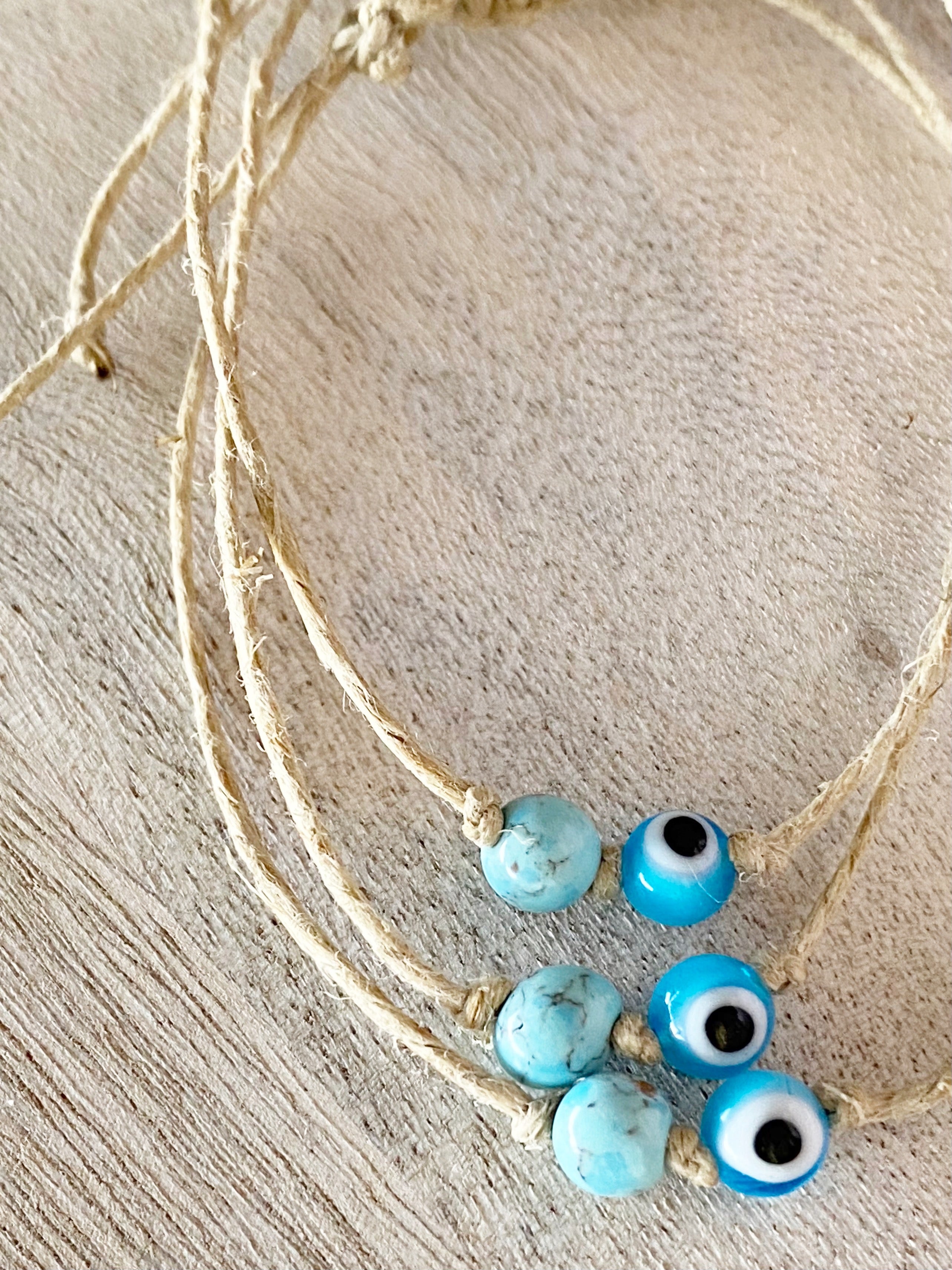 Willow Minimalist String Bracelet-Blue