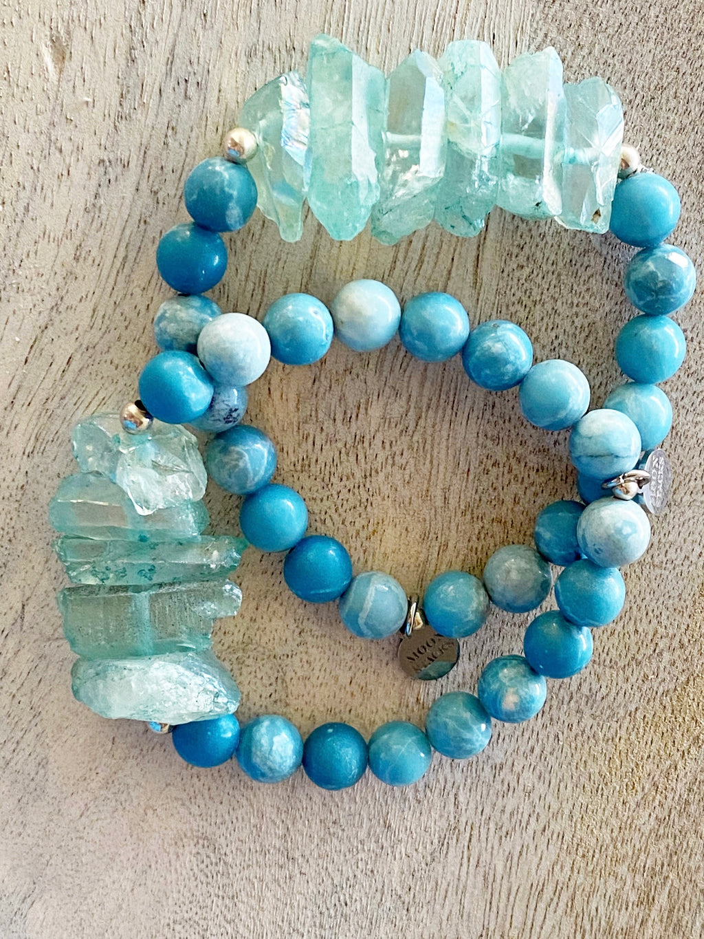 Larimar Beaded Bracelet