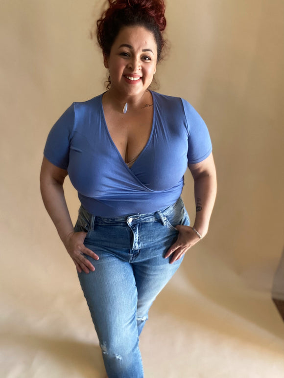 Andie Distressed Denim Jeans