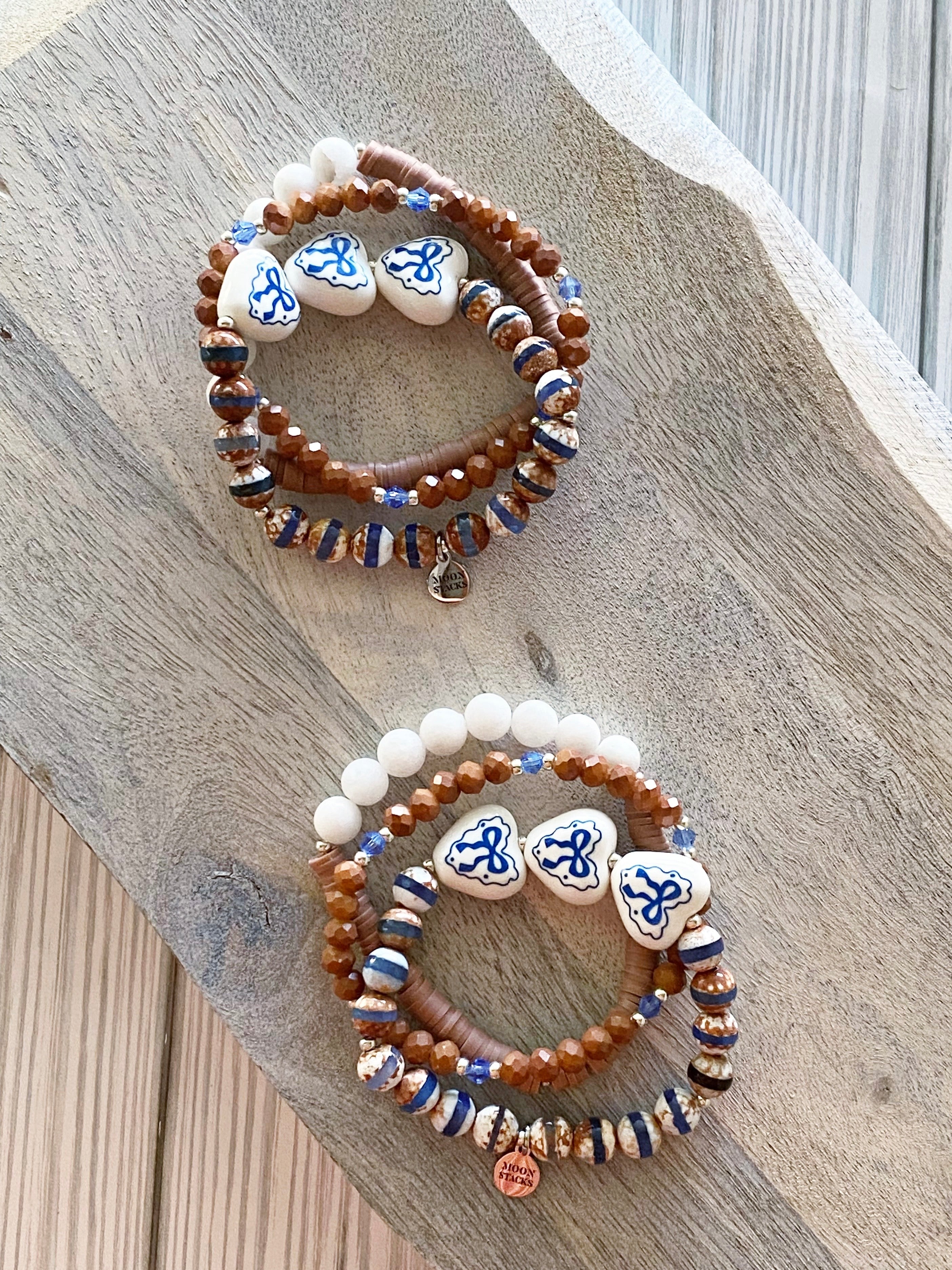 Denim Dreams Bracelet Stack