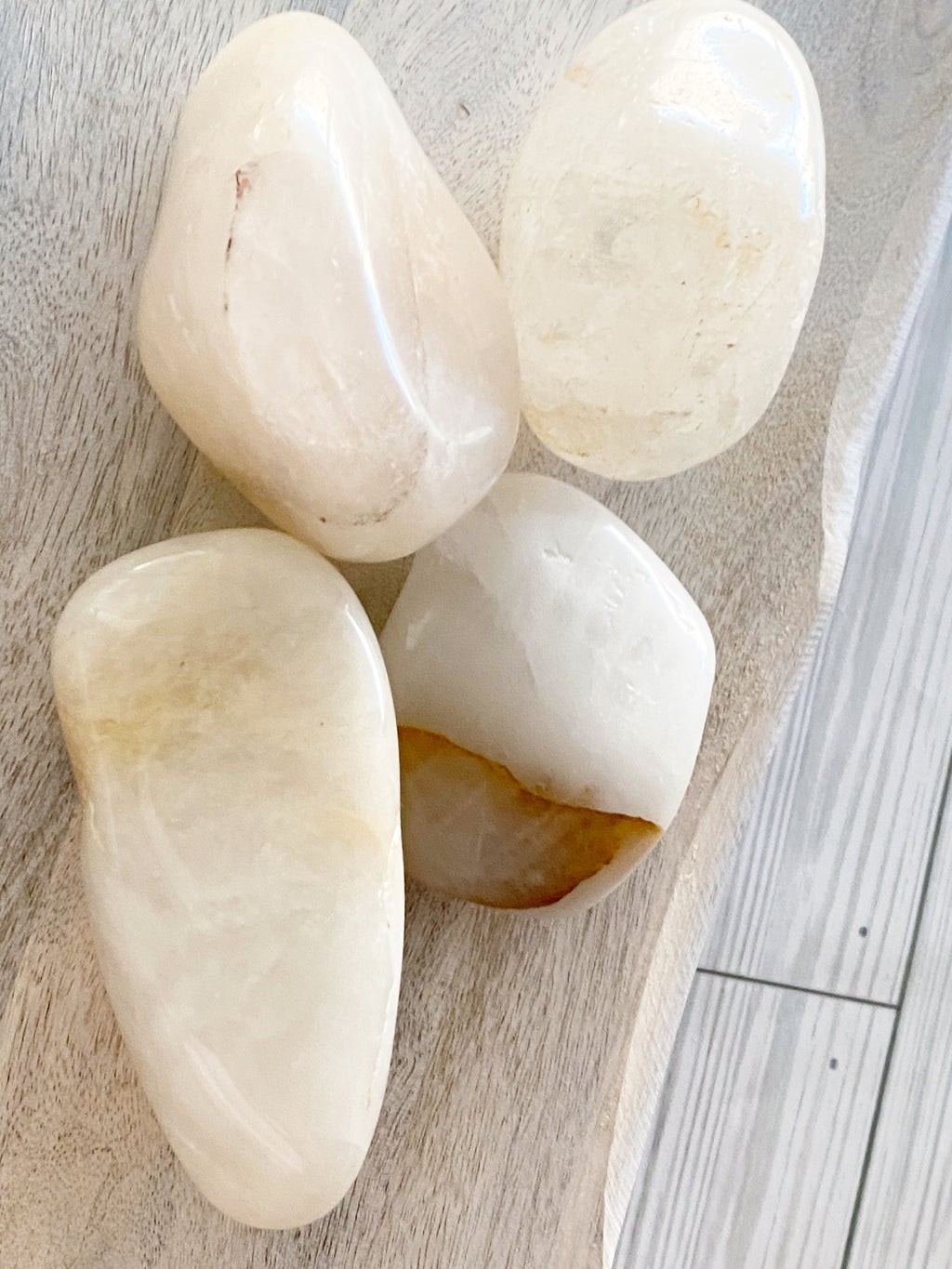 Large Clear Quartz Tumbled Stone