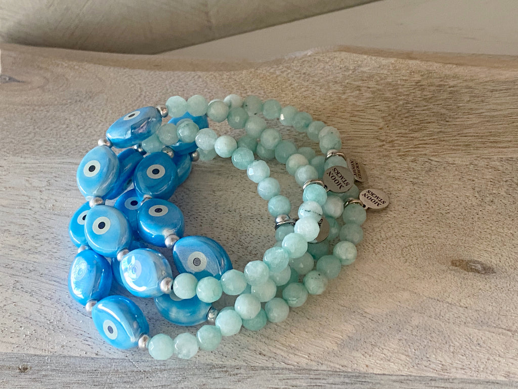 Anika Evil Eye Single Bracelet