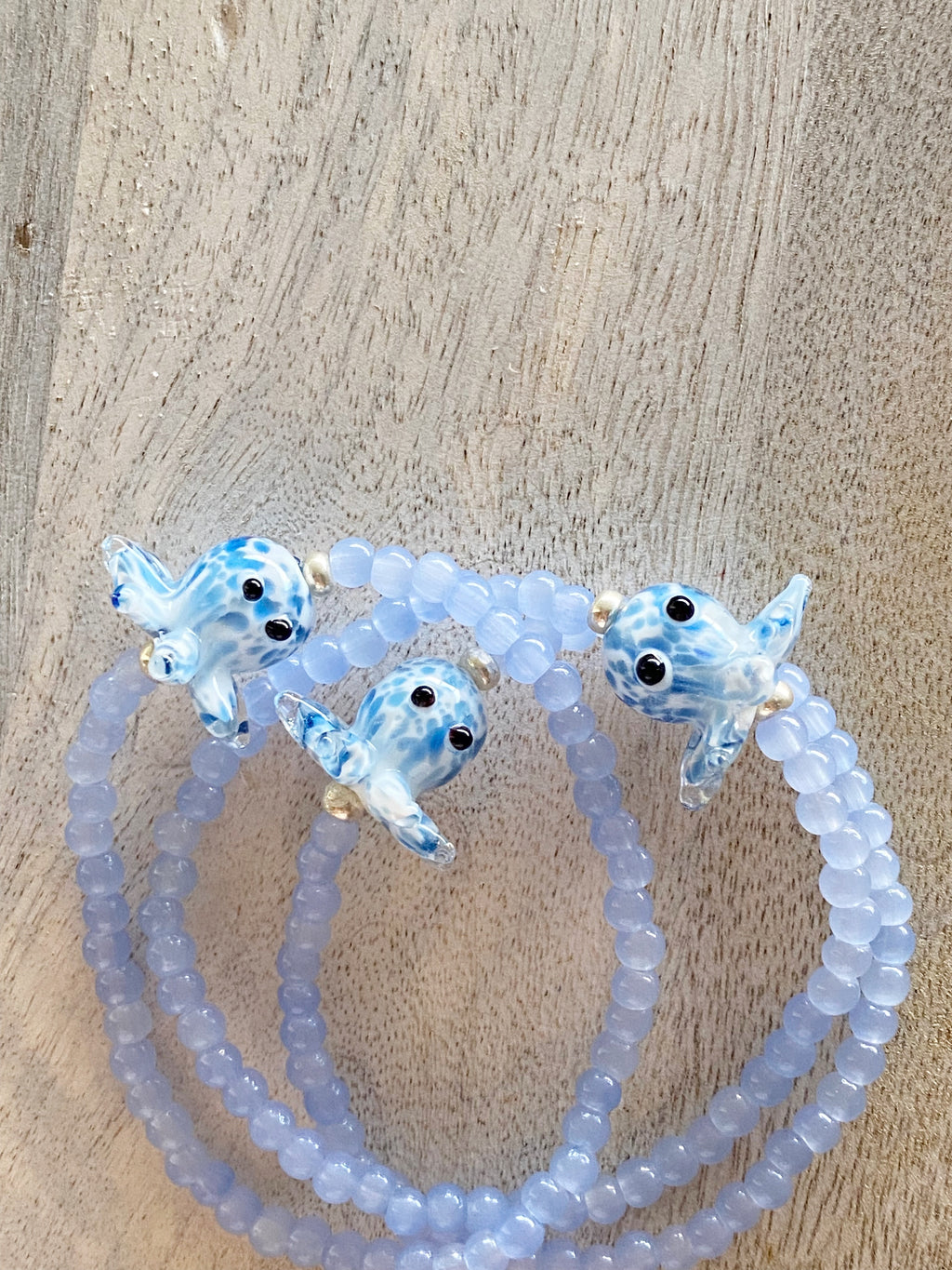 Octopus Single Beaded Bracelet