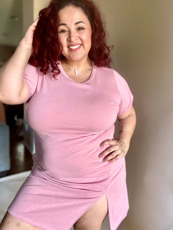 Ally Dress Mauve