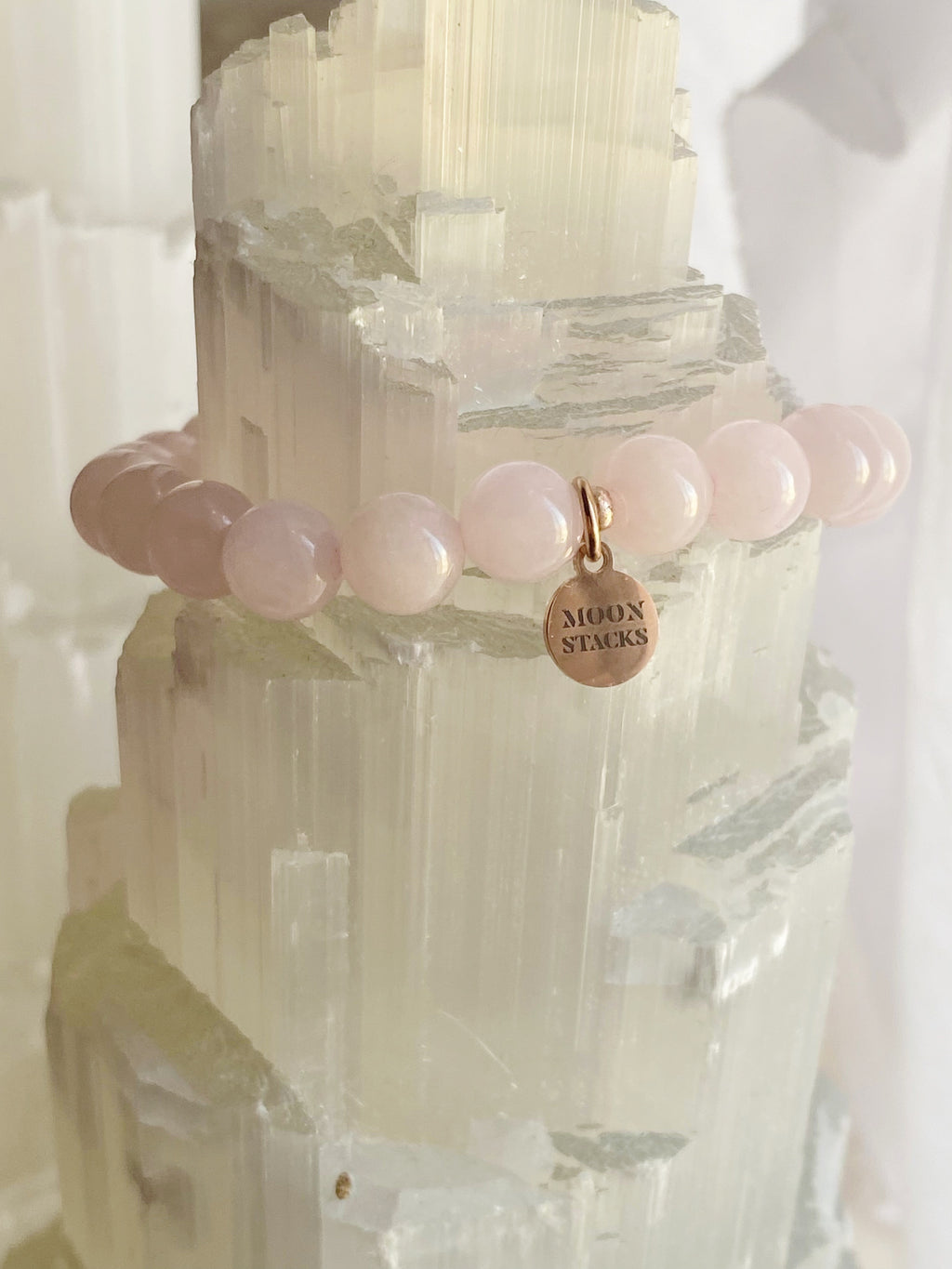 Rose Quartz Single Bracelet