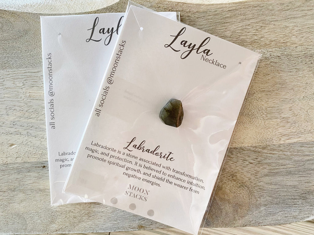 The Layla Necklace (Single Bead)