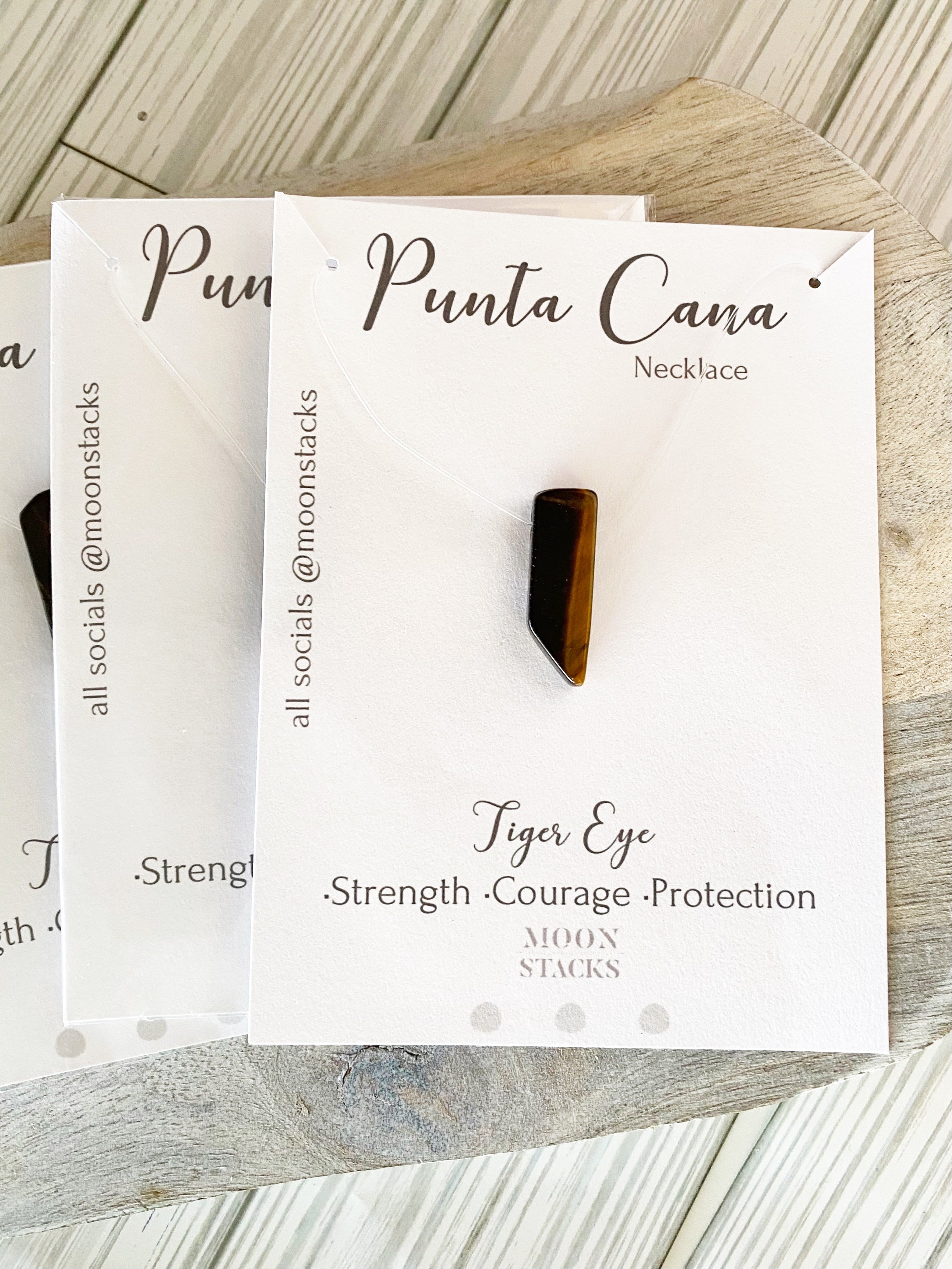 Punta Cana Tiger’s Eye Necklace