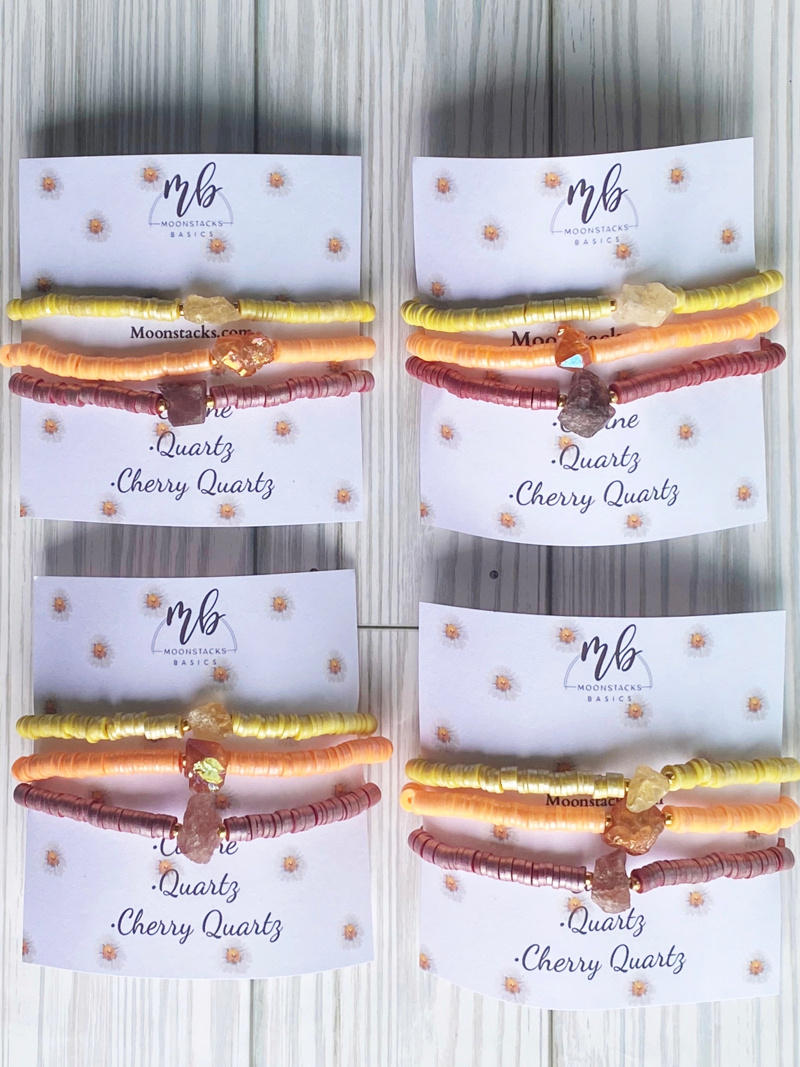 Daisy Bracelet Stack