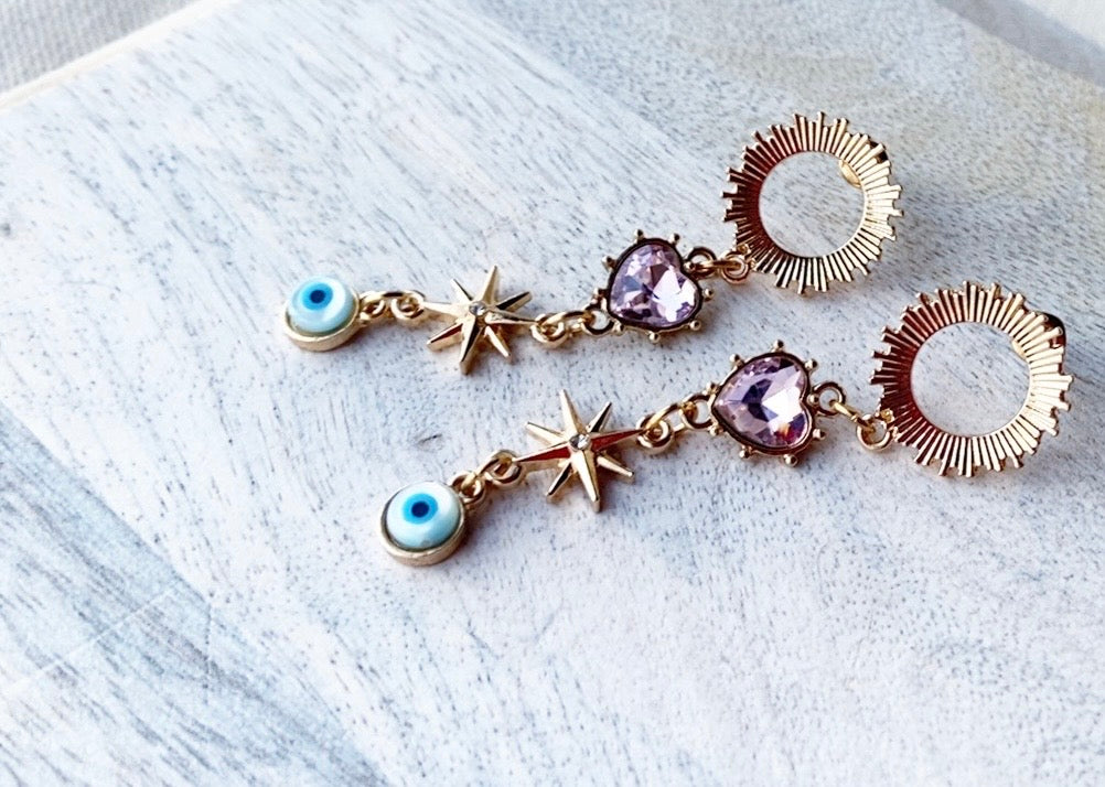 Evil Eye Earrings