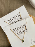 Malachite Moon Necklace