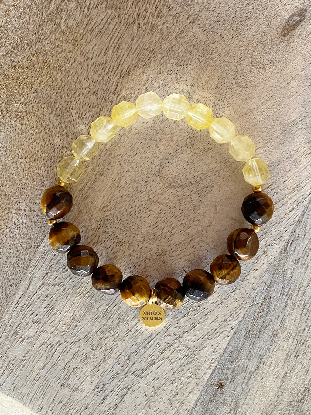 Whiskey Sunset Single Beaded Bracelet