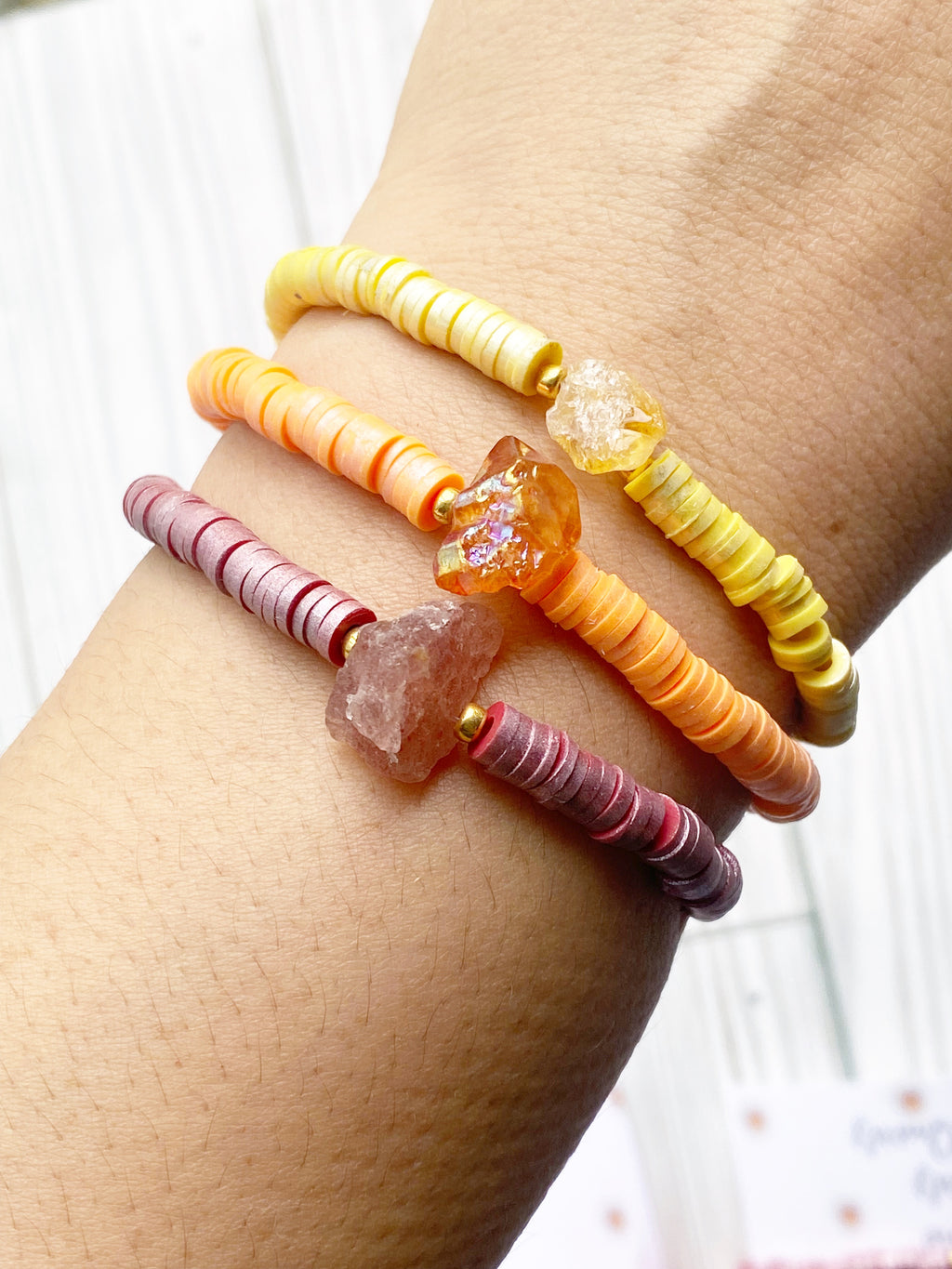 Daisy Bracelet Stack